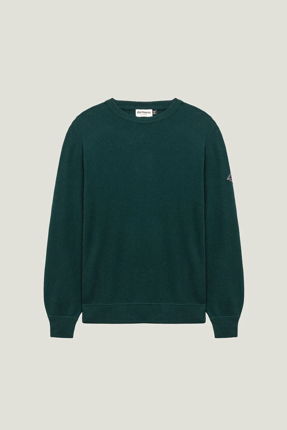 ROY ROGER’S Maglia Girocollo in Lana e Cashmere