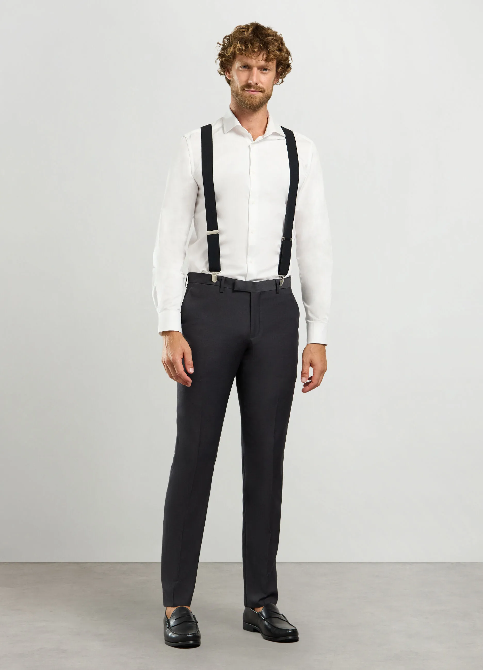 RUMFORD  Pantalone slim fit in tessuto stretch uomo
