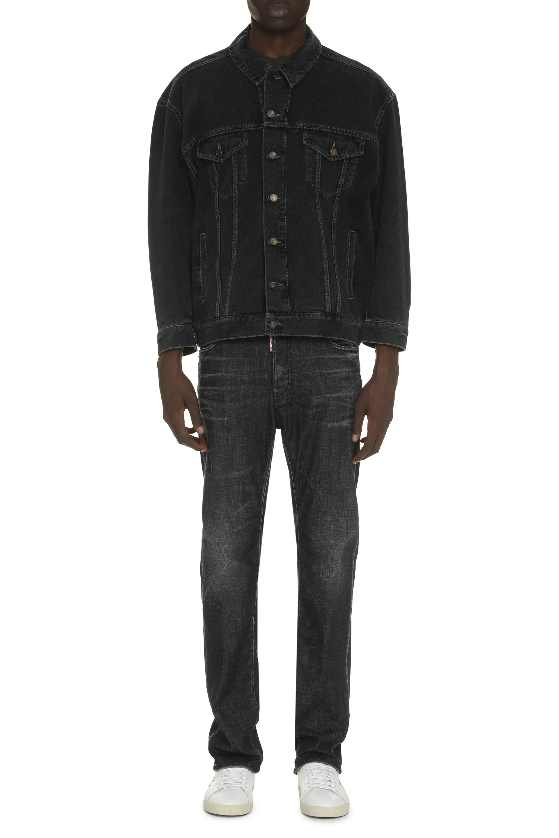 Saint Laurent Giacca in denim