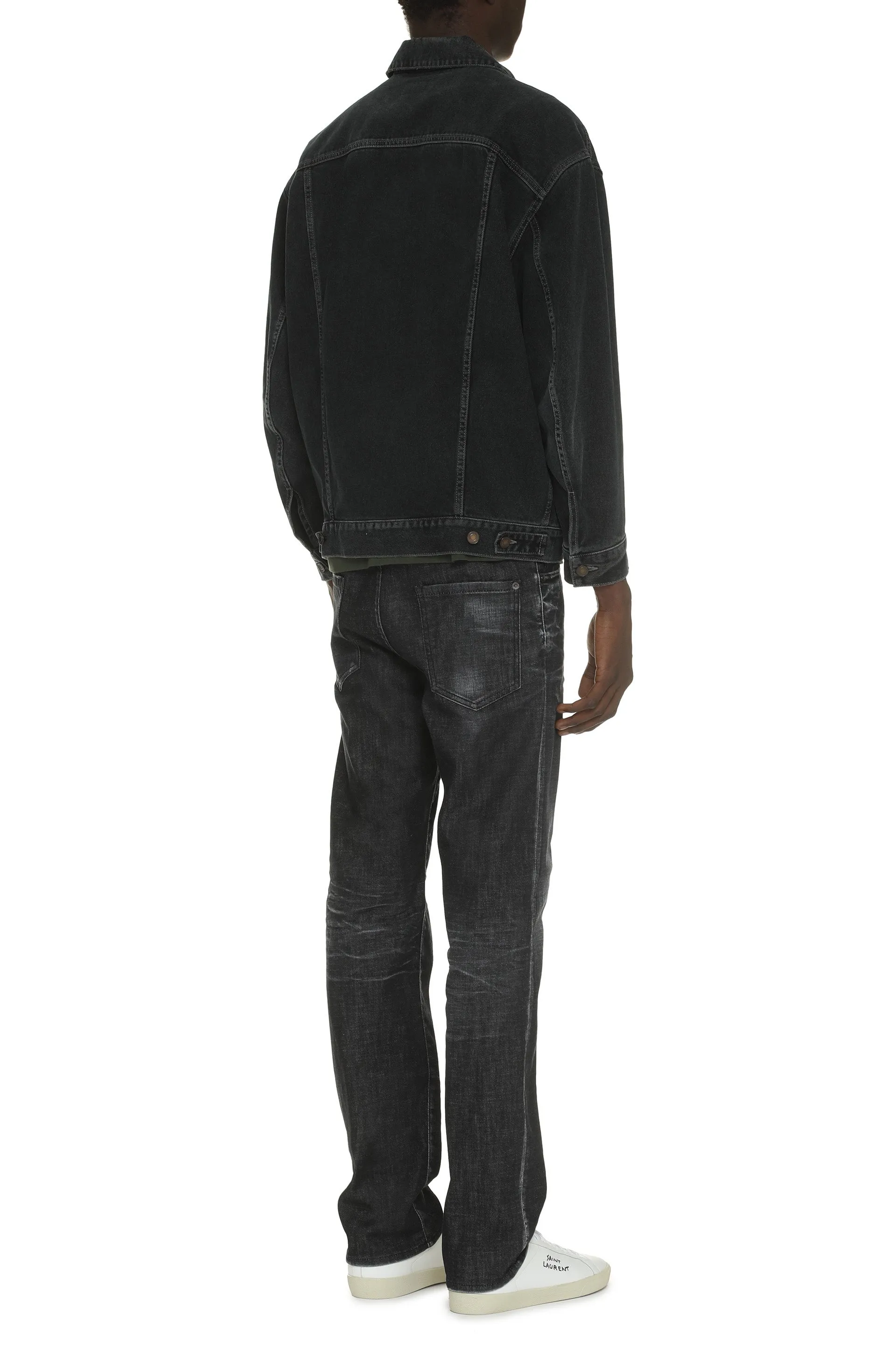 Saint Laurent Giacca in denim