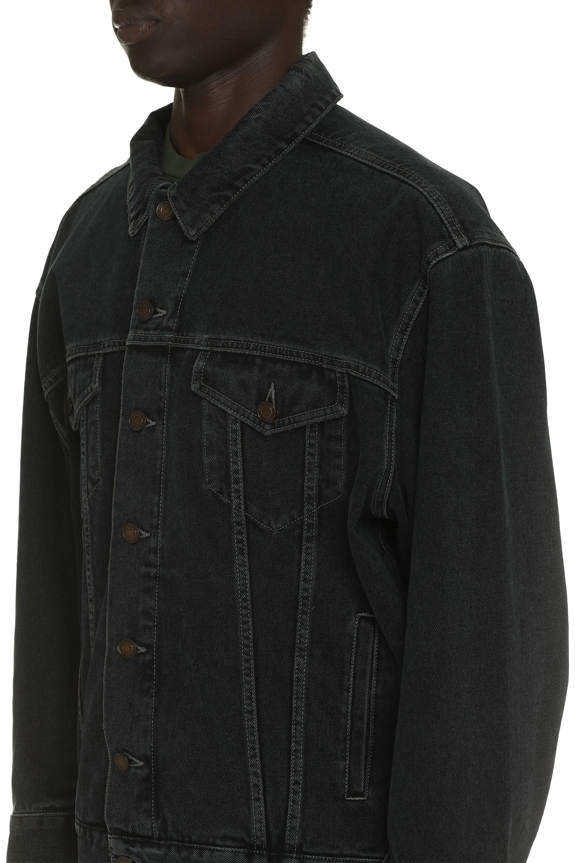 Saint Laurent Giacca in denim