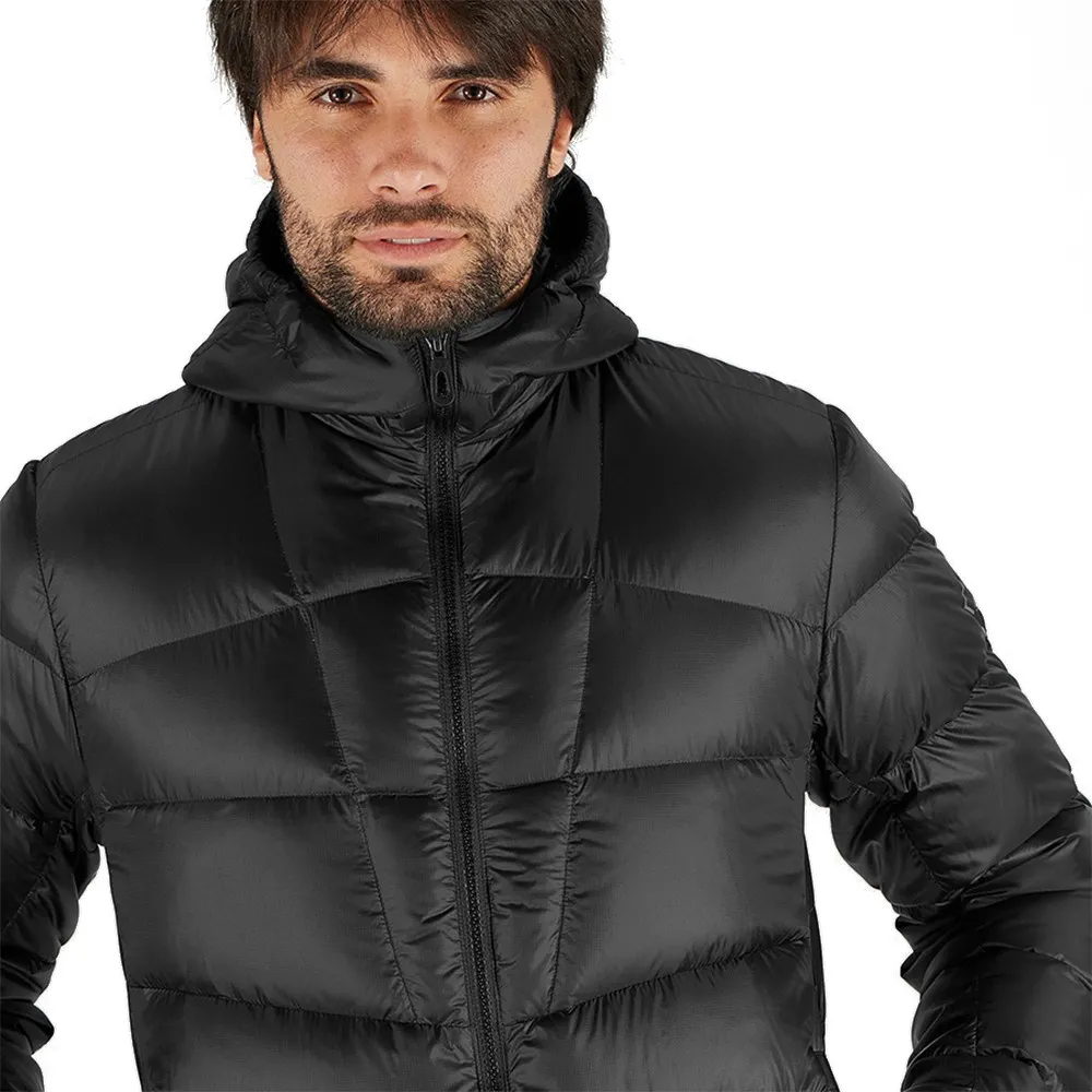 Salomon Giacca Alpinismo Piuma Transition Down Nero Uomo