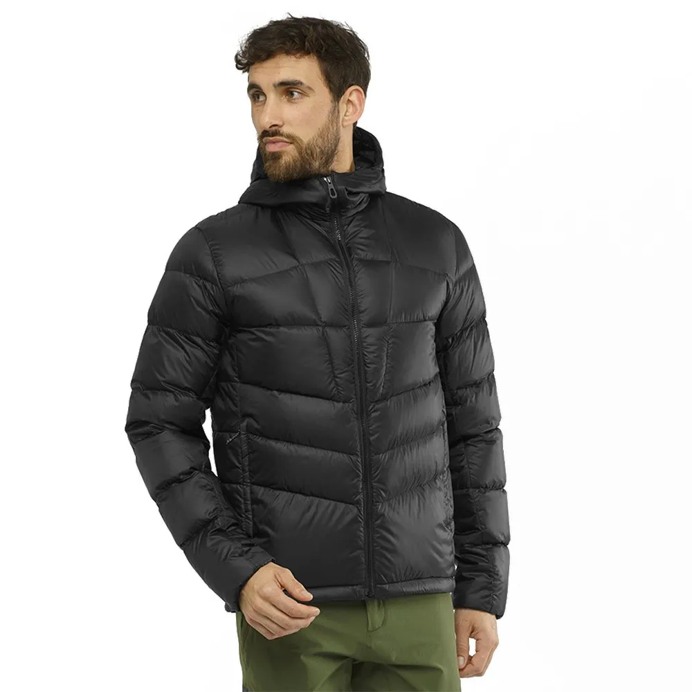Salomon Giacca Alpinismo Piuma Transition Down Nero Uomo