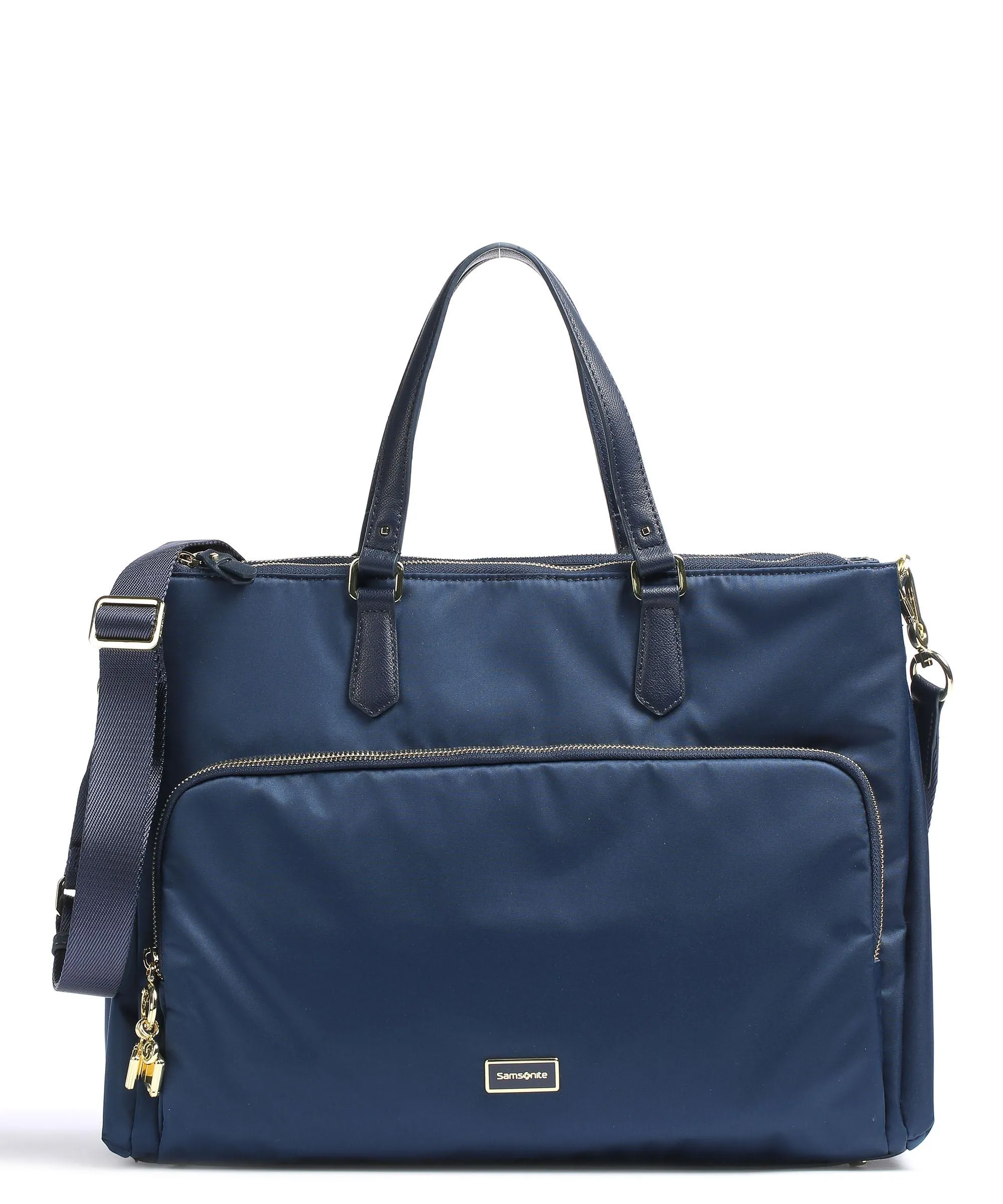  Samsonite Karissa Biz 2.0 Borsa a mano 14″ poliestere riciclato navy  