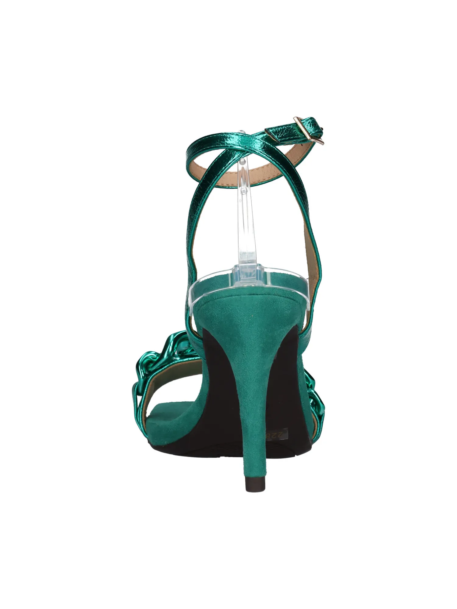 Sandalo con tacco fino Menbur da donna verde