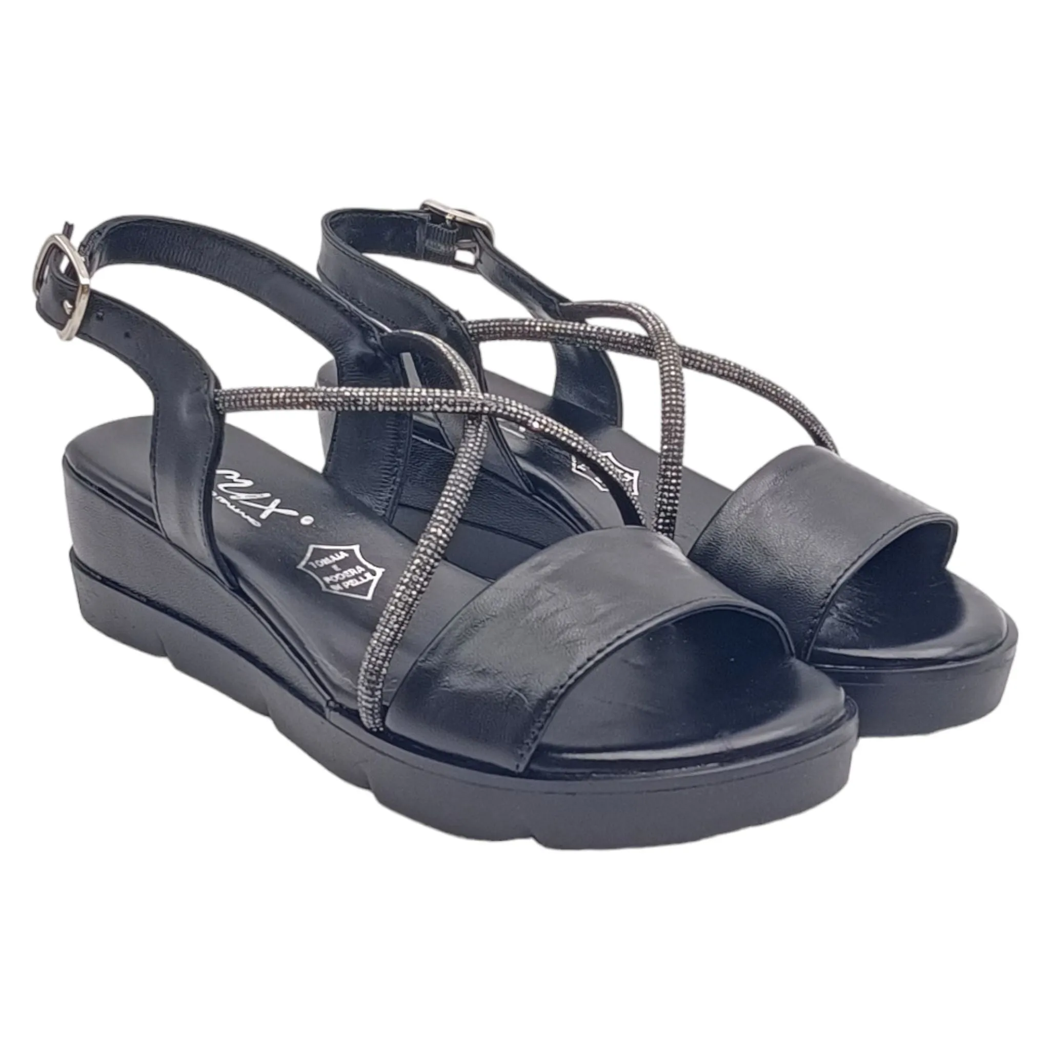 Sandalo Donna Lux 5074 nero