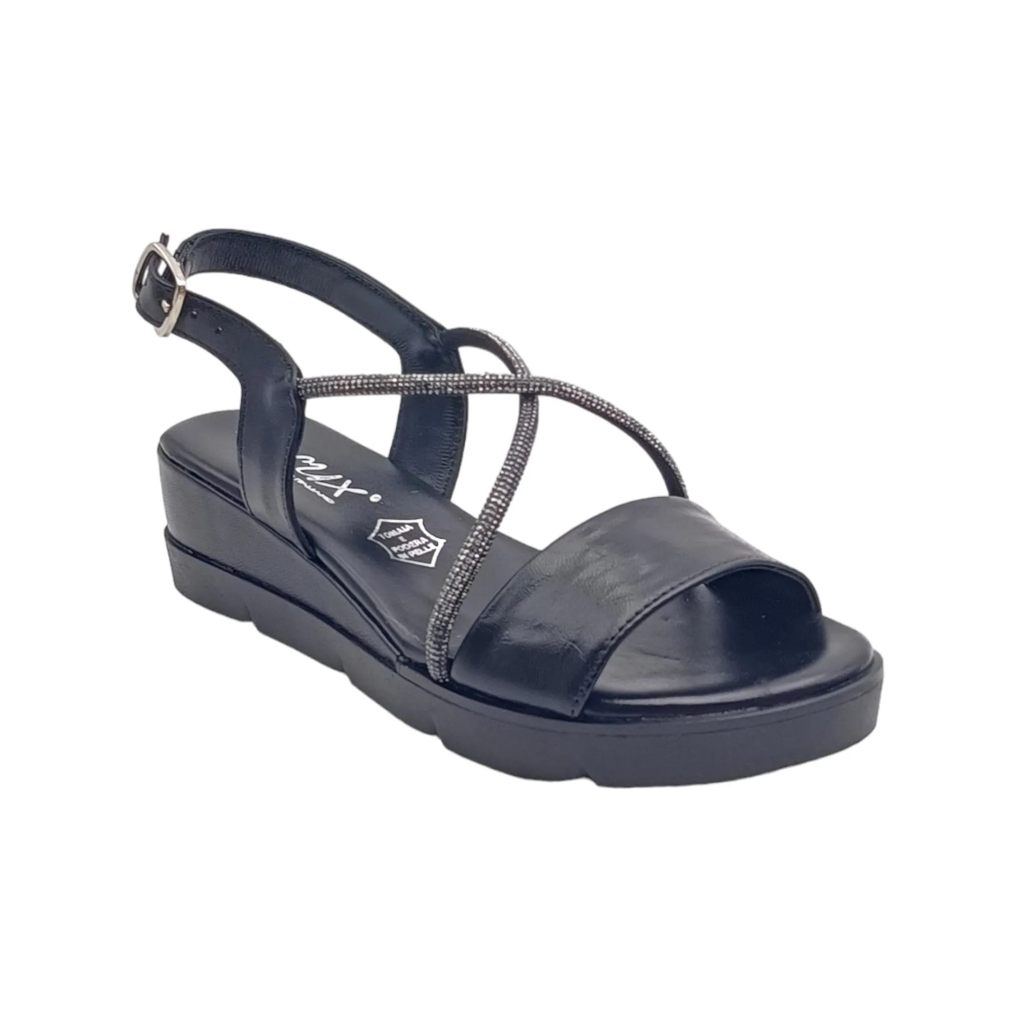 Sandalo Donna Lux 5074 nero