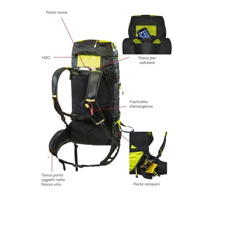 SAR ICE 30 Zaino neve ghiaccio