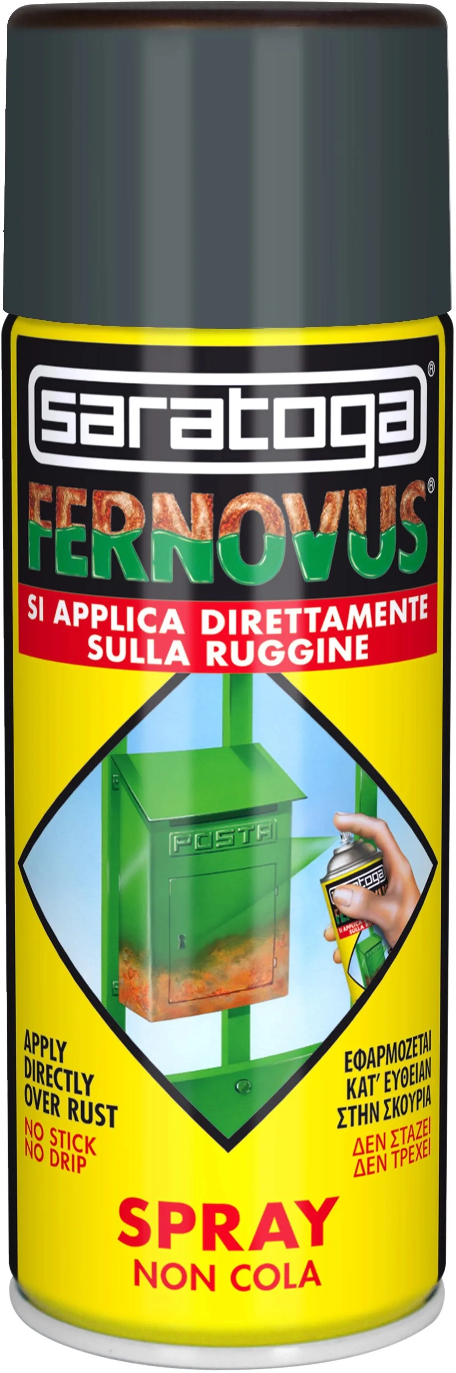 Saratoga spray Fernovus 400 ml grigio