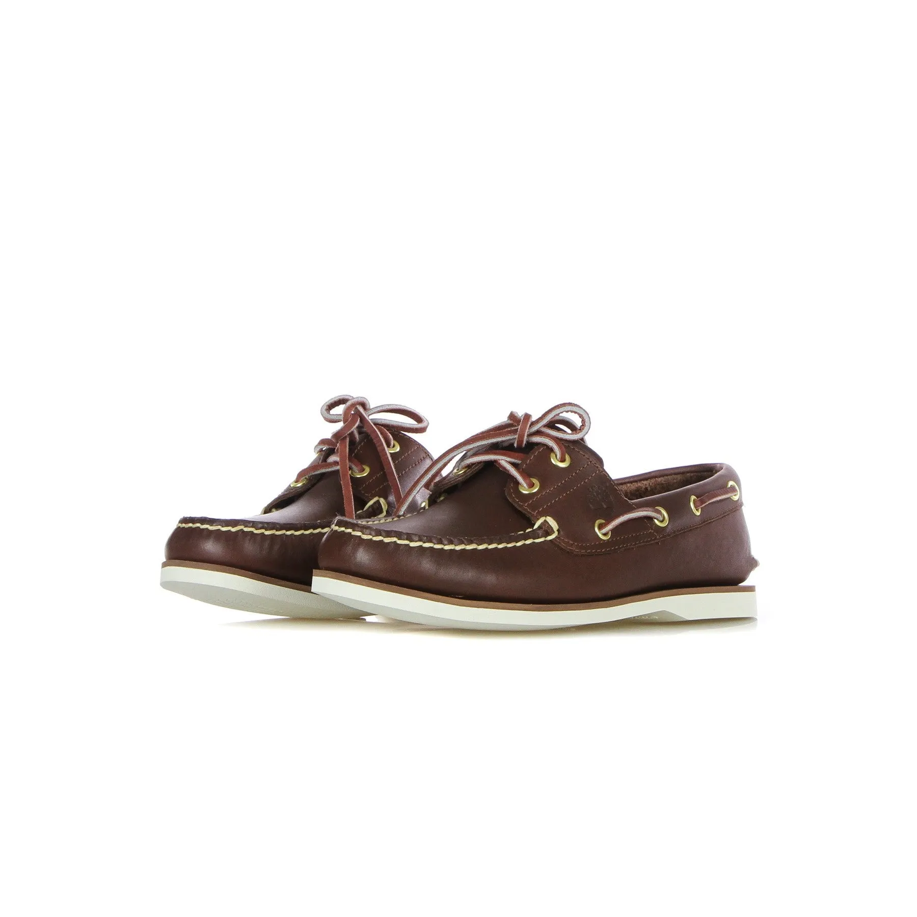 Scarpa Lifestyle Uomo Classic Boat 2 Eye Md Brown Full Grain