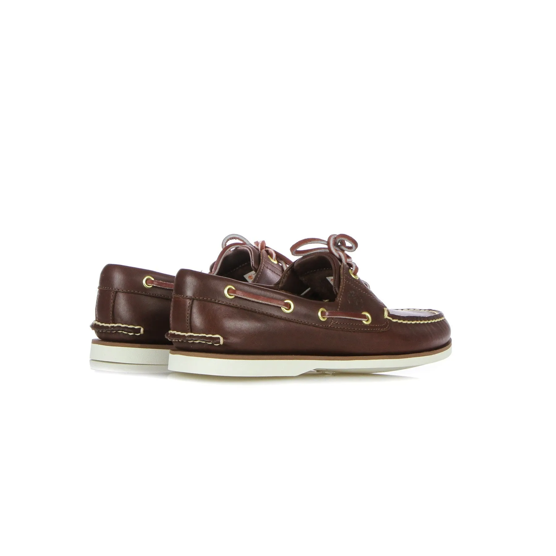Scarpa Lifestyle Uomo Classic Boat 2 Eye Md Brown Full Grain