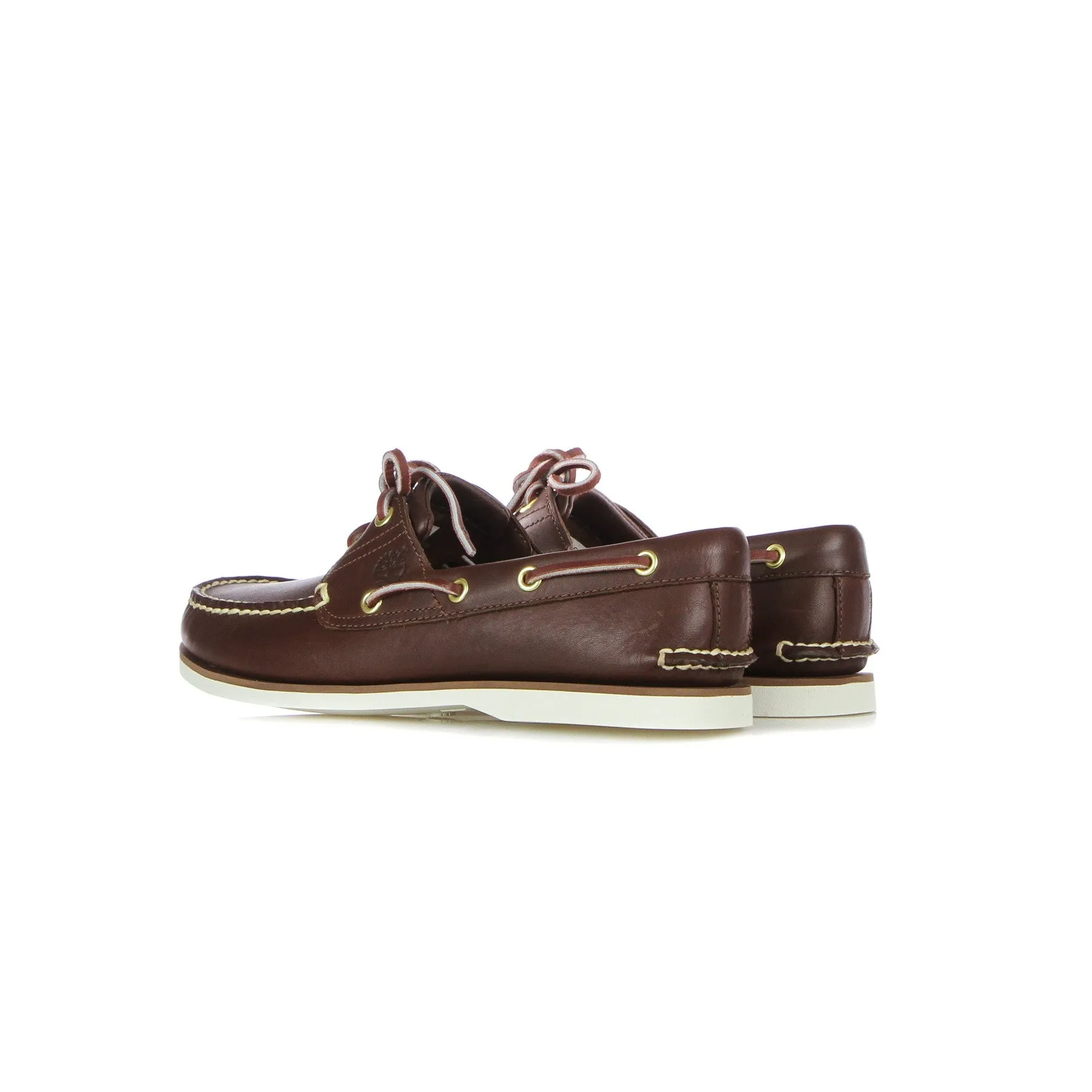 Scarpa Lifestyle Uomo Classic Boat 2 Eye Md Brown Full Grain