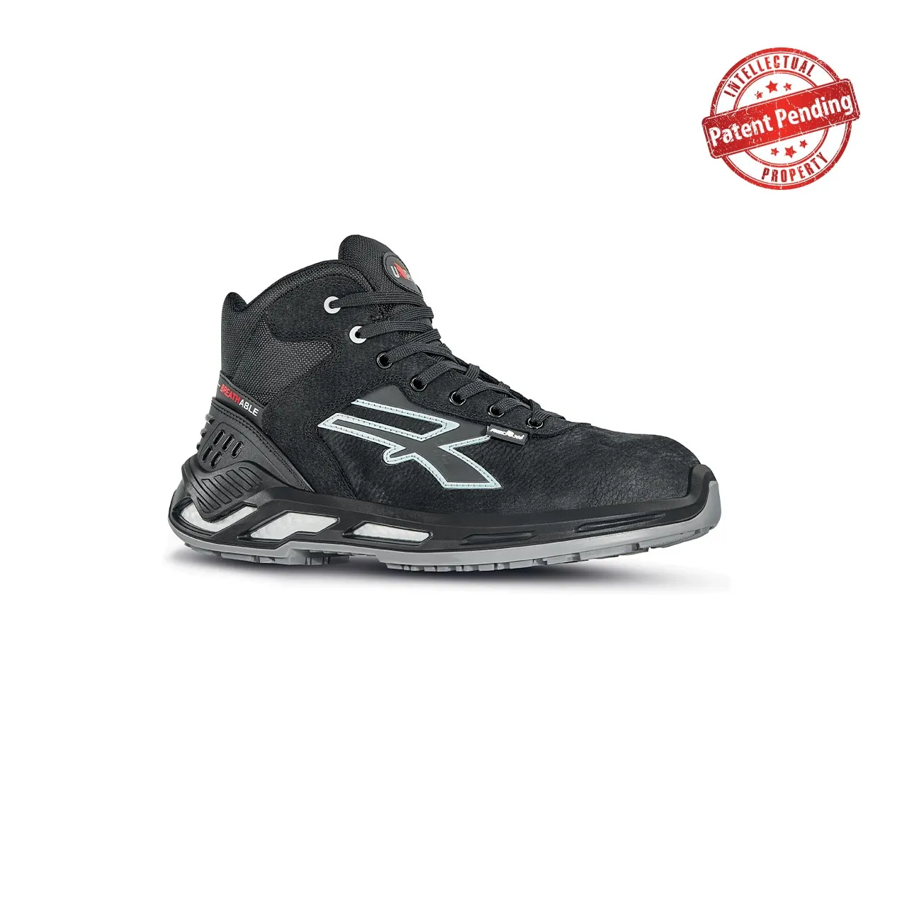 Scarpe antinfortunistiche UPower ARDEN, 44 Uomo, con puntale di sicurezza