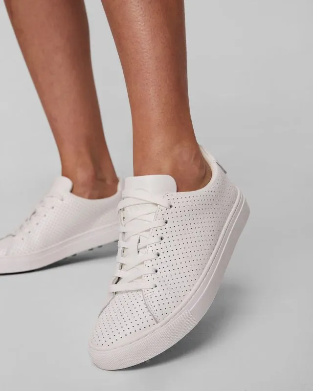 Scarpe bianche da golf da donna G/Fore Perforated Durf