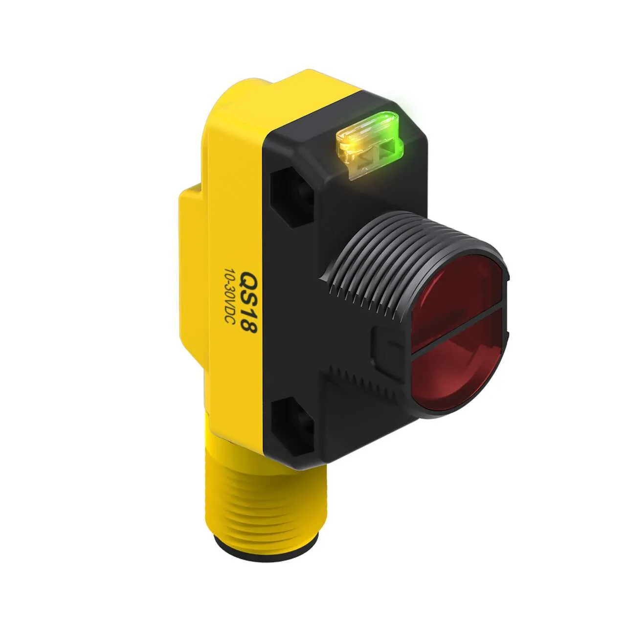 Sensore fotoelettrico Rettangolare Banner, a diffusione, rilevamento 600 mm, uscita 2 NPN/2 PNP