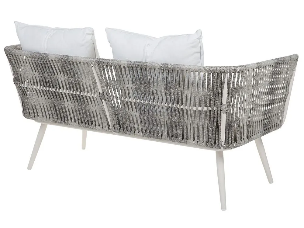 Set da giardino con tavolo 4 posti RAGUSA Bianco sporco