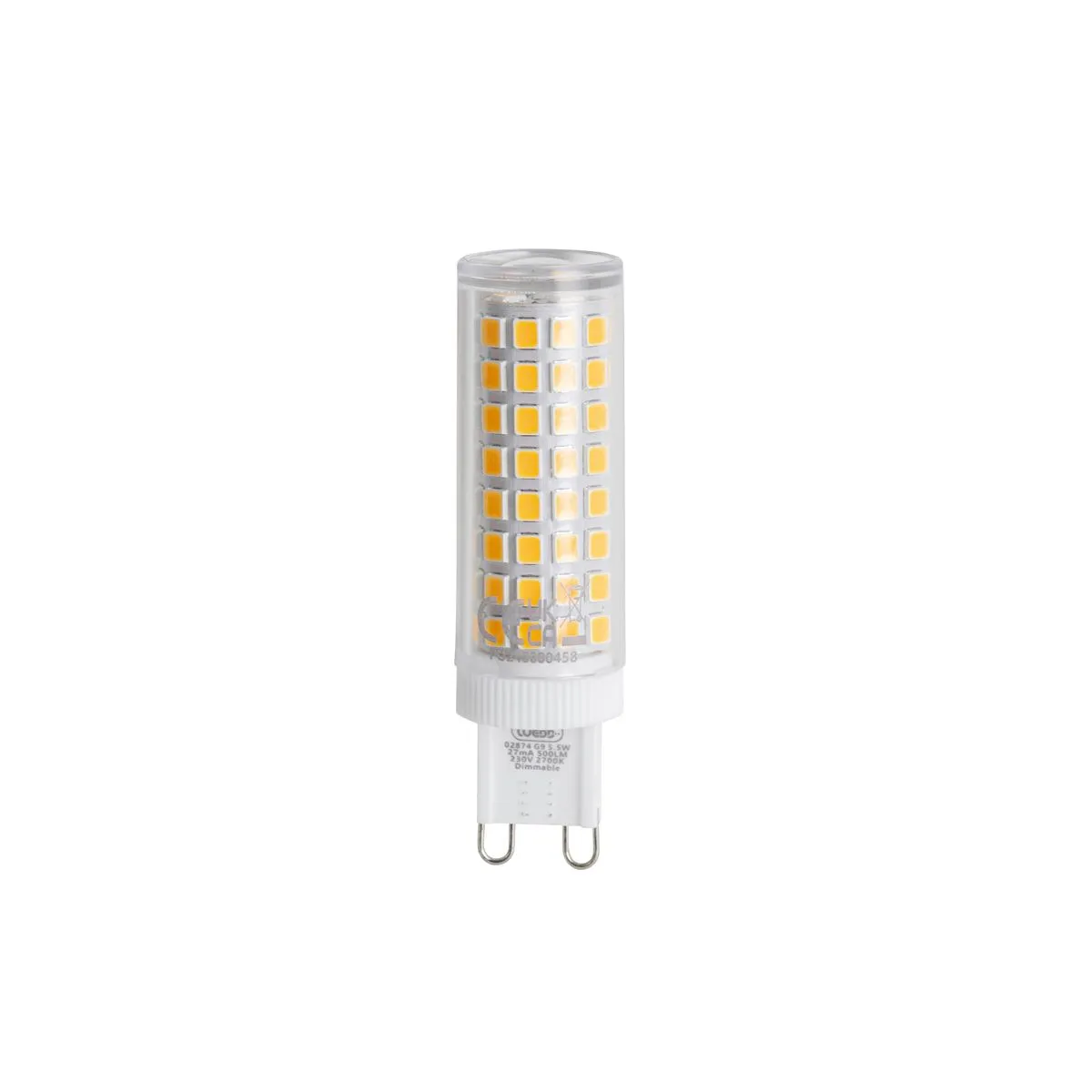 Set di 2 lampadine LED dimmerabili G9 5,5W 500lm 2700K