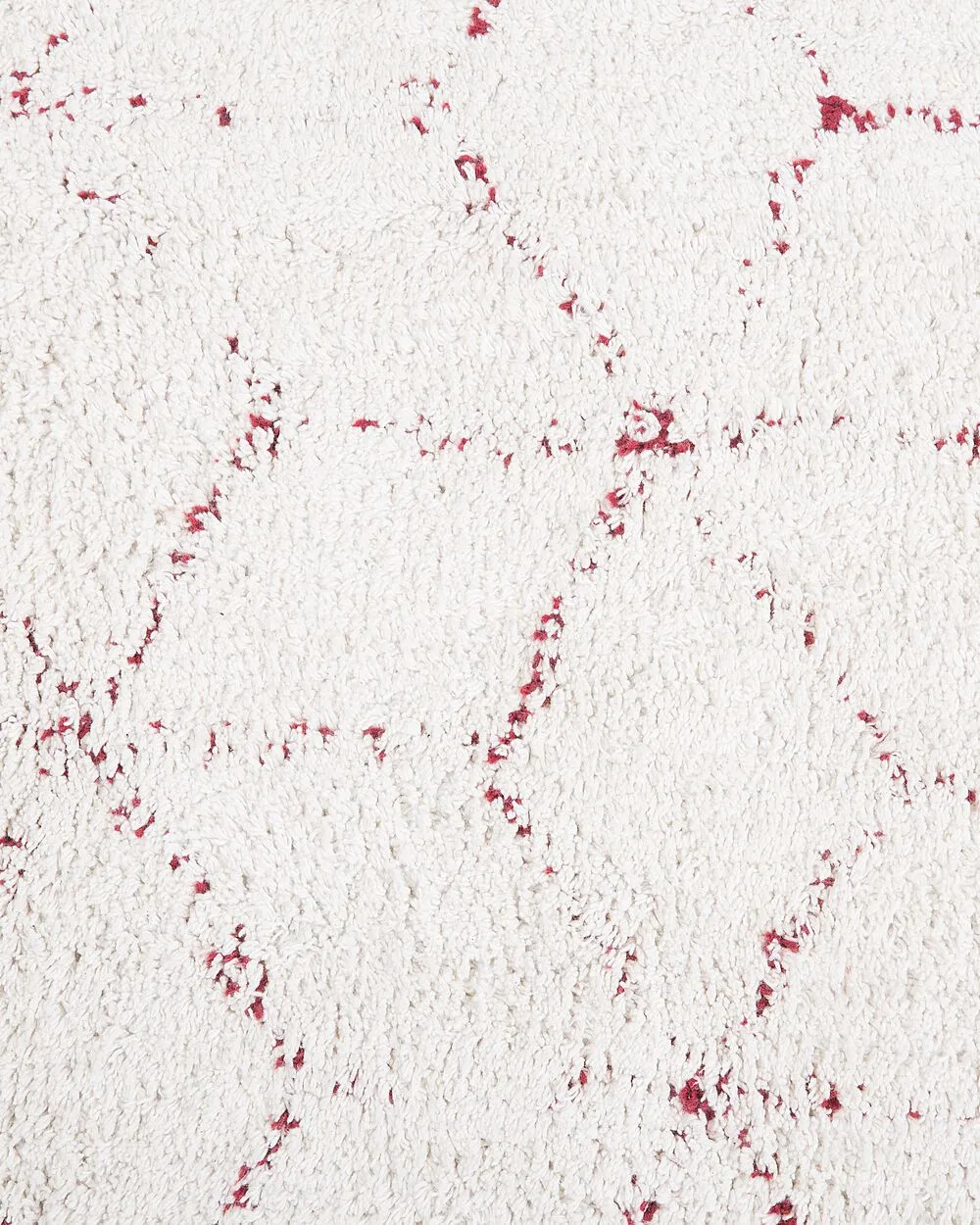 Shaggy Area Rug 80 x 150 cm White SAKARYA