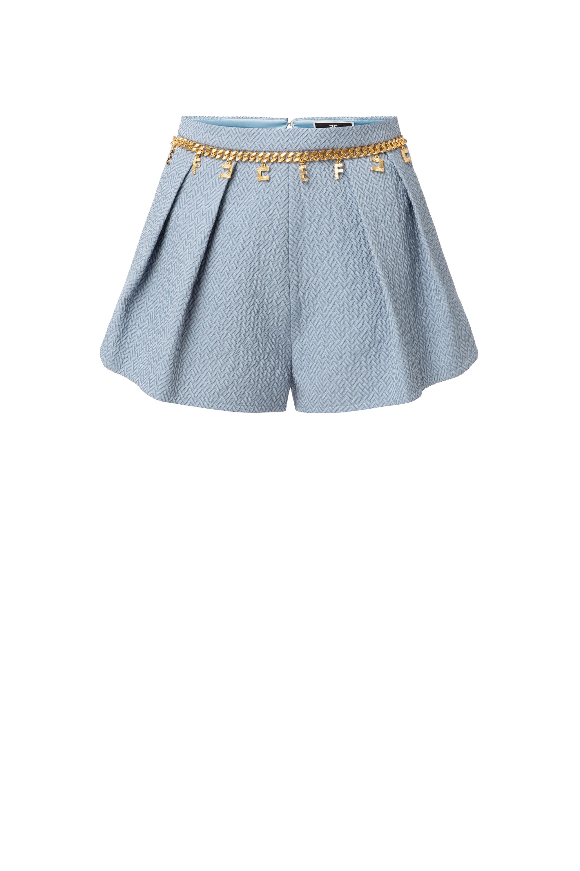 Short in  piqué dalla vestibilità a palloncino