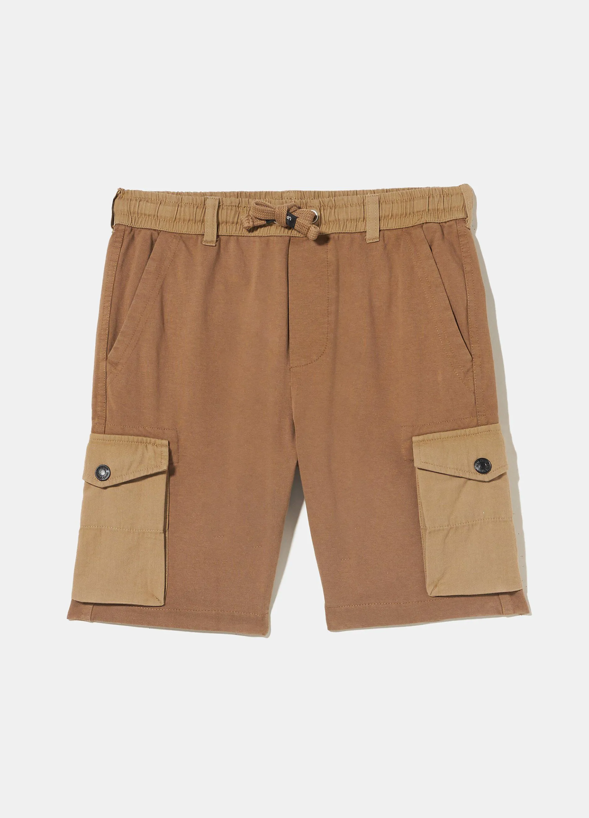 Shorts in tessuto stretch ragazzo