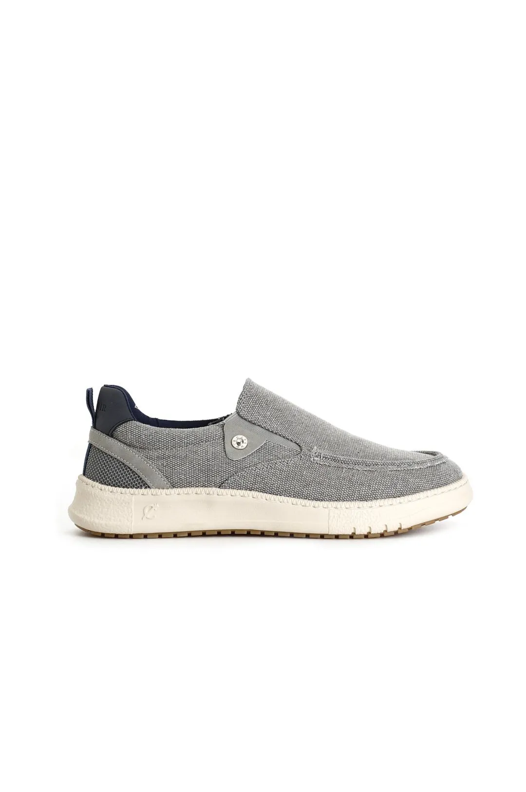 slip-on in tessuto grigio