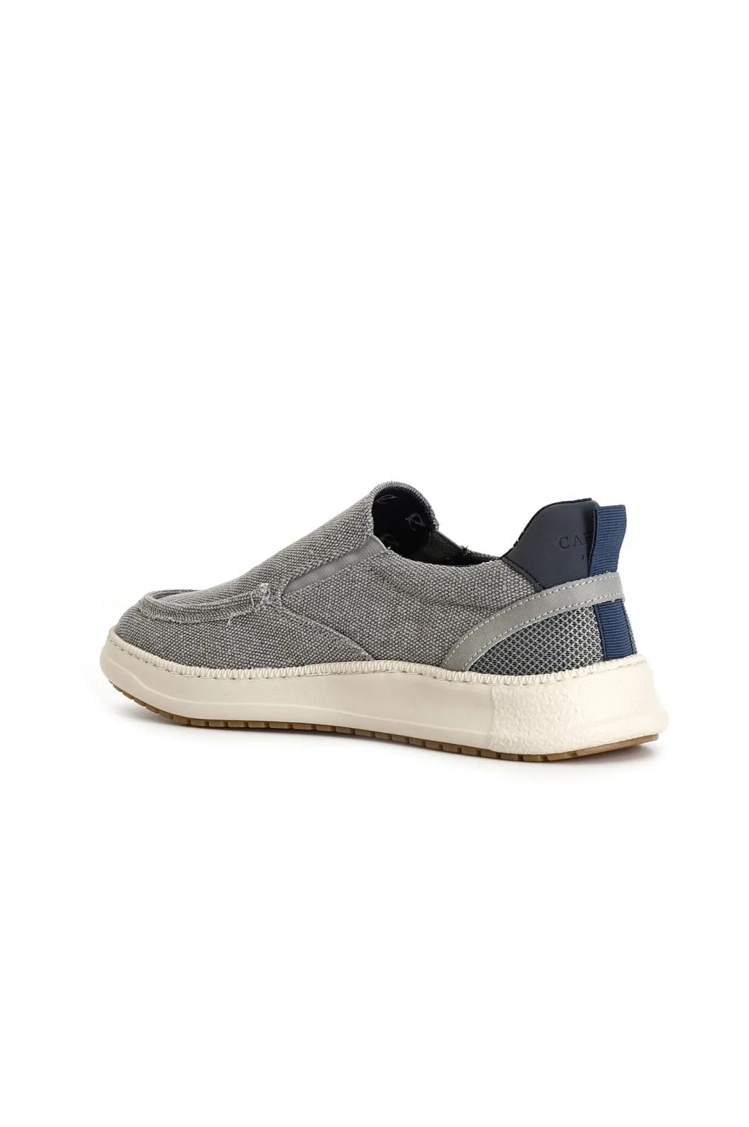 slip-on in tessuto grigio