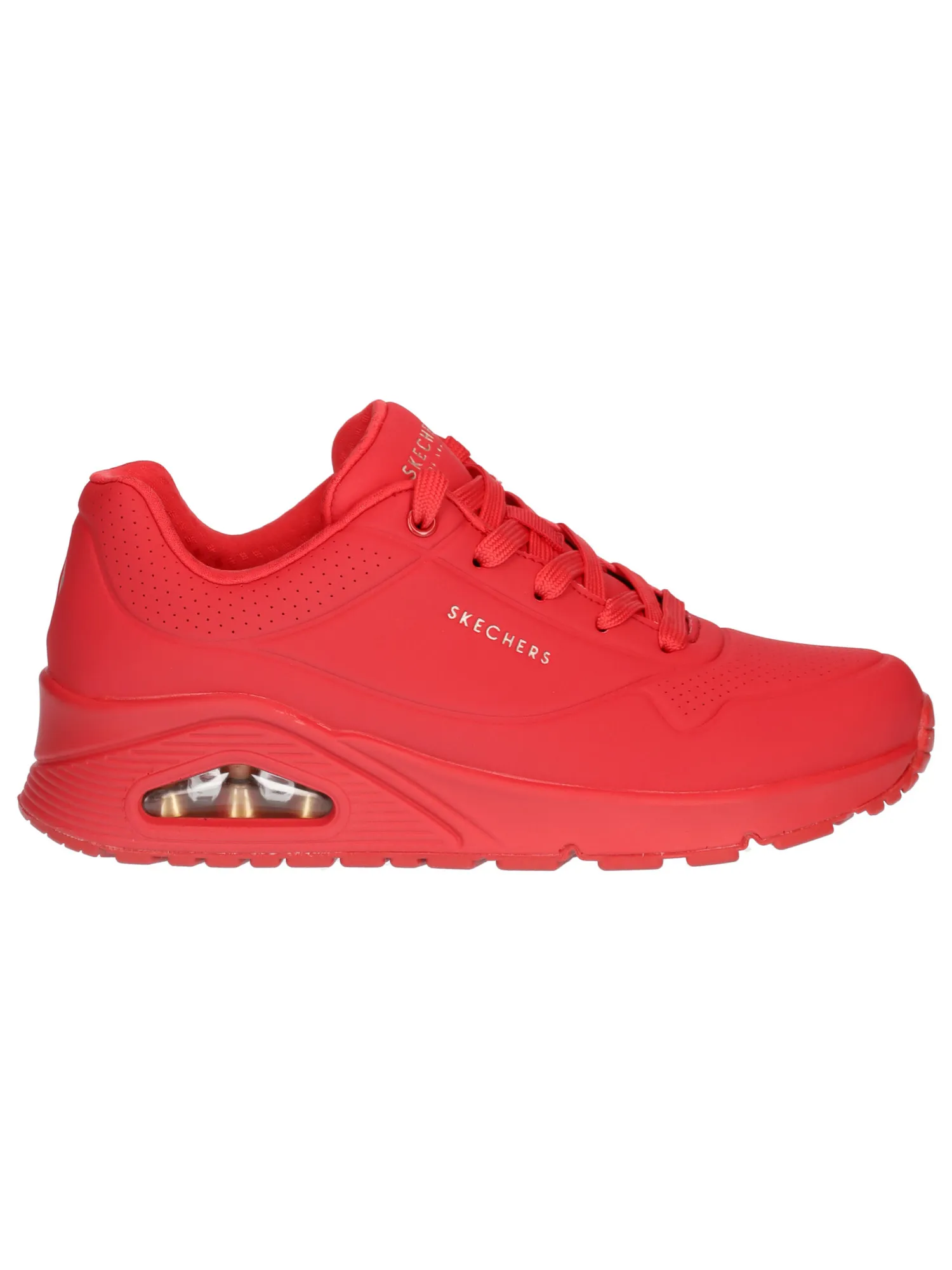 Sneaker Skechers Air-Cooled da donna rossa