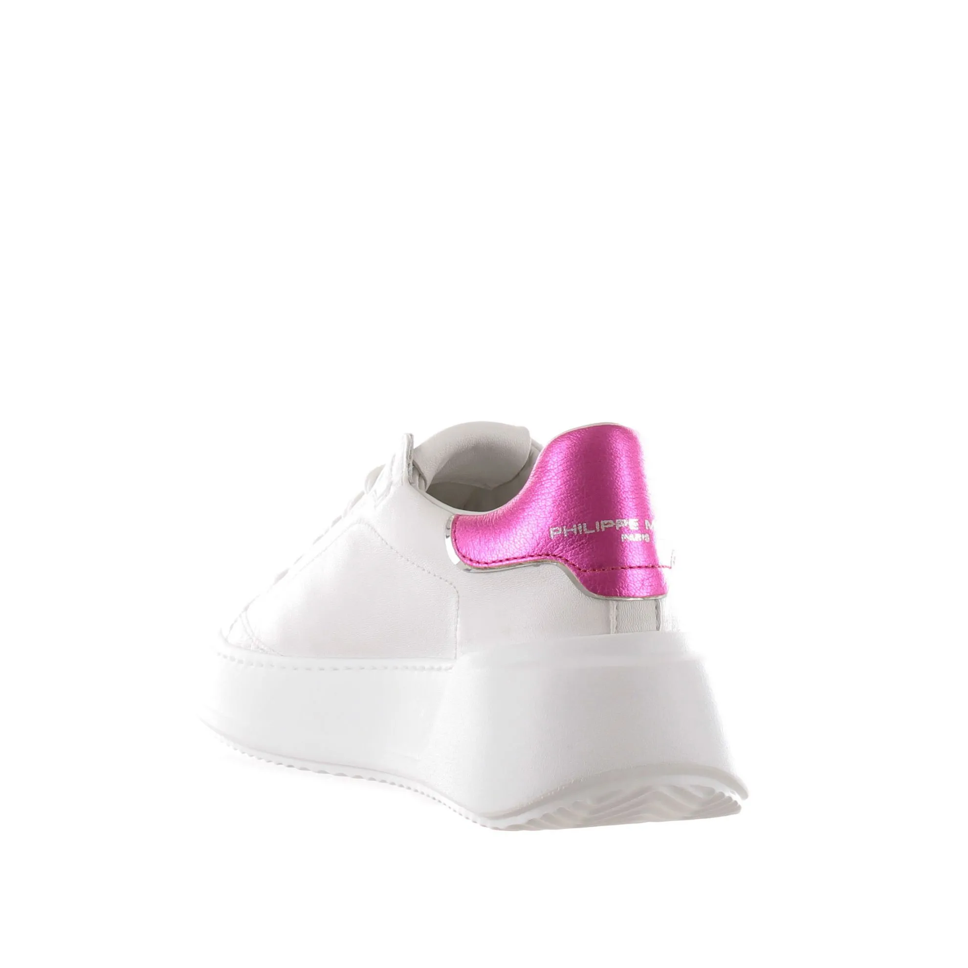 Sneaker tres temple in pelle
