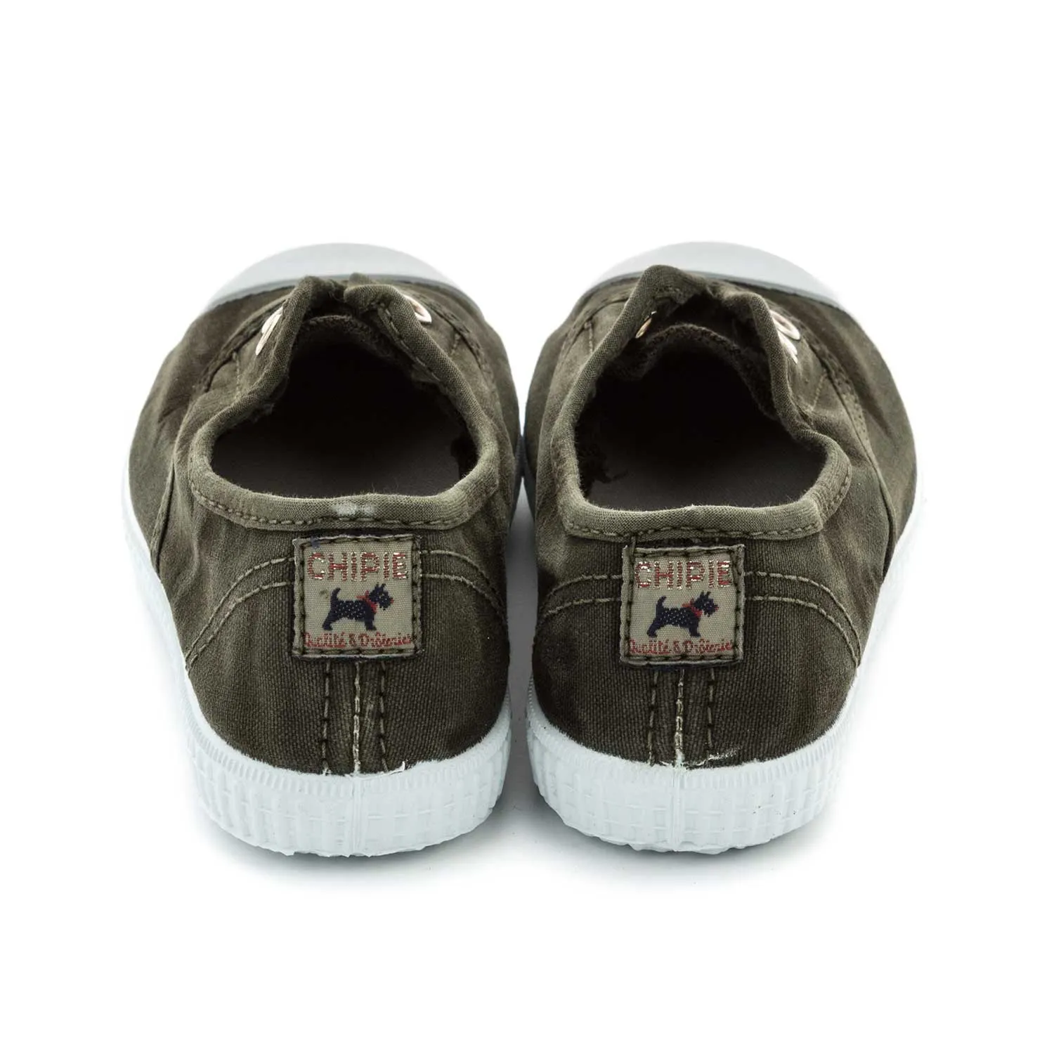 Sneaker Unisex In Tessuto Color Kaki