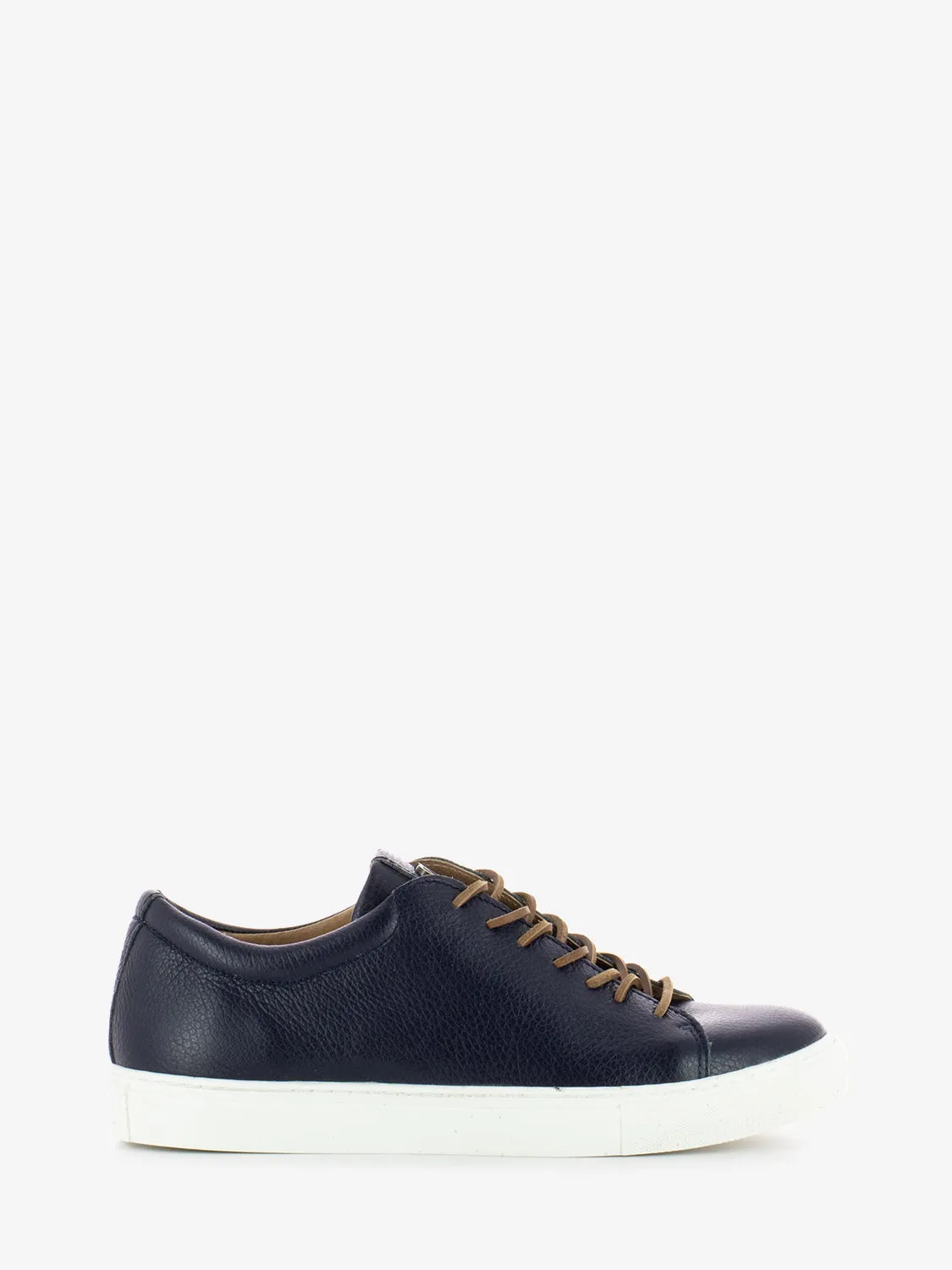 Sneakers in pelle blu