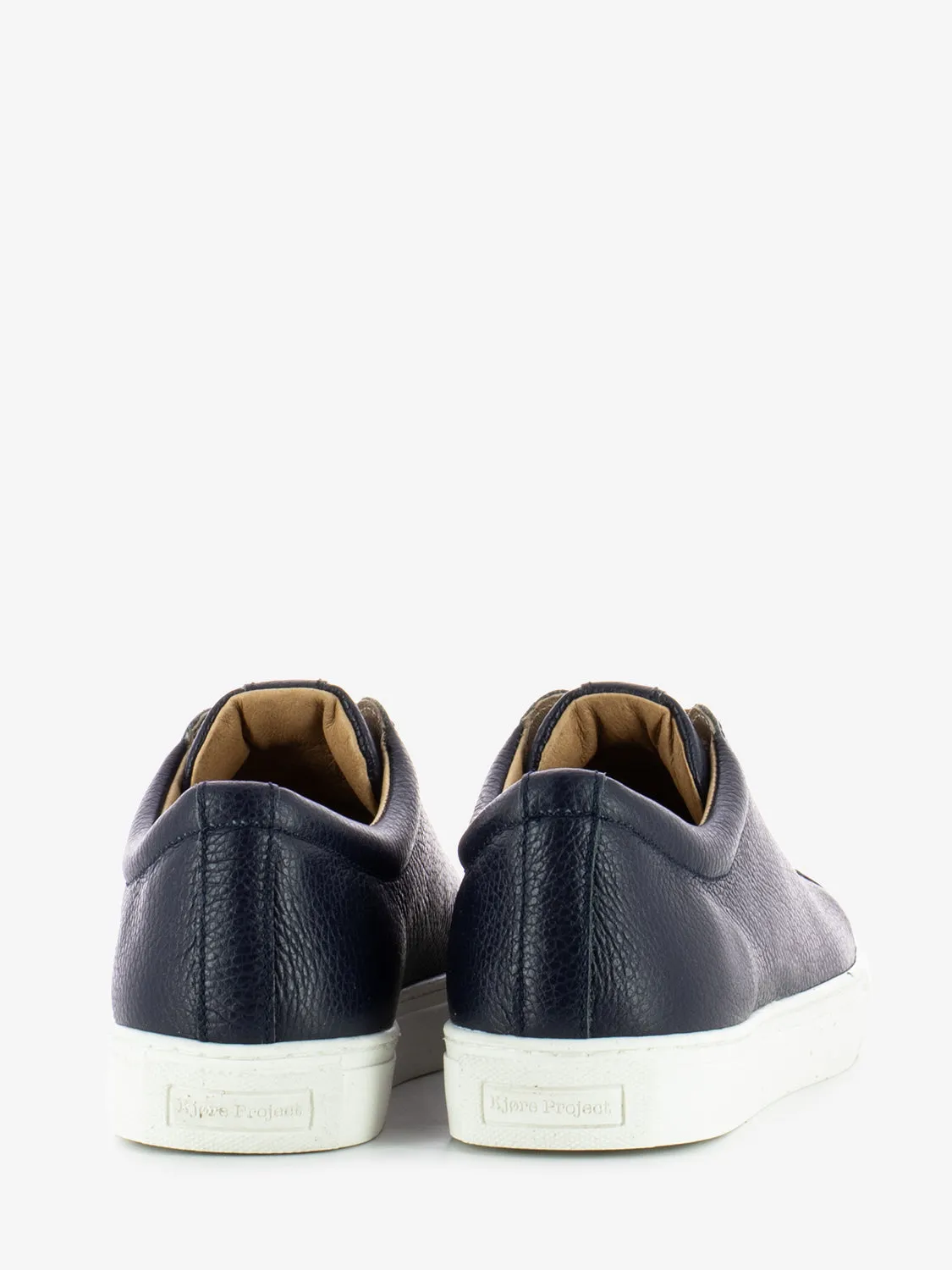 Sneakers in pelle blu
