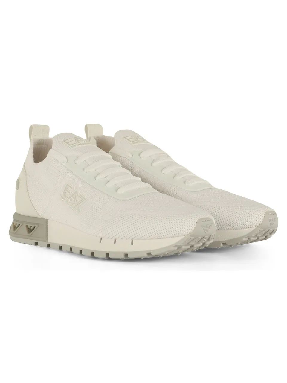 Sneakers training in tessuto stretch