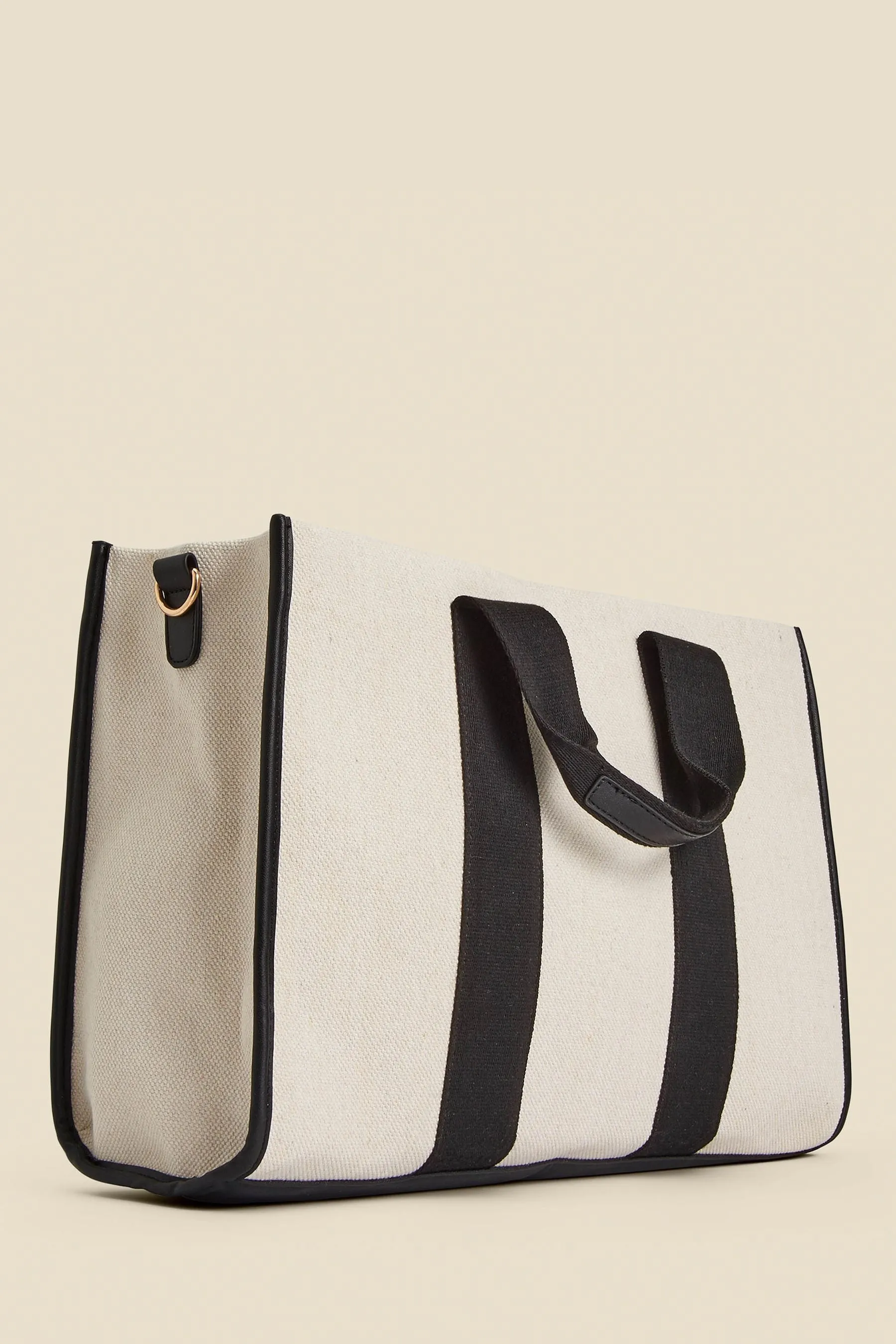Sosandar - Borsa sportiva con A righe di tela