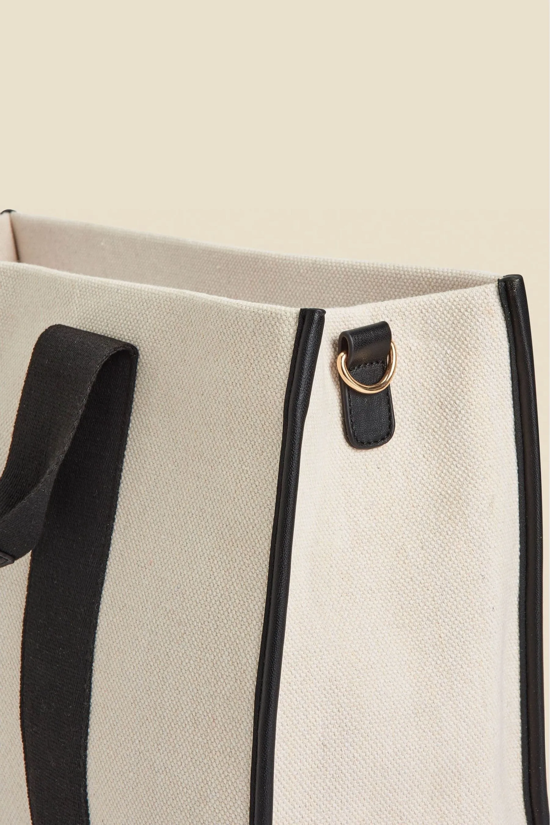 Sosandar - Borsa sportiva con A righe di tela