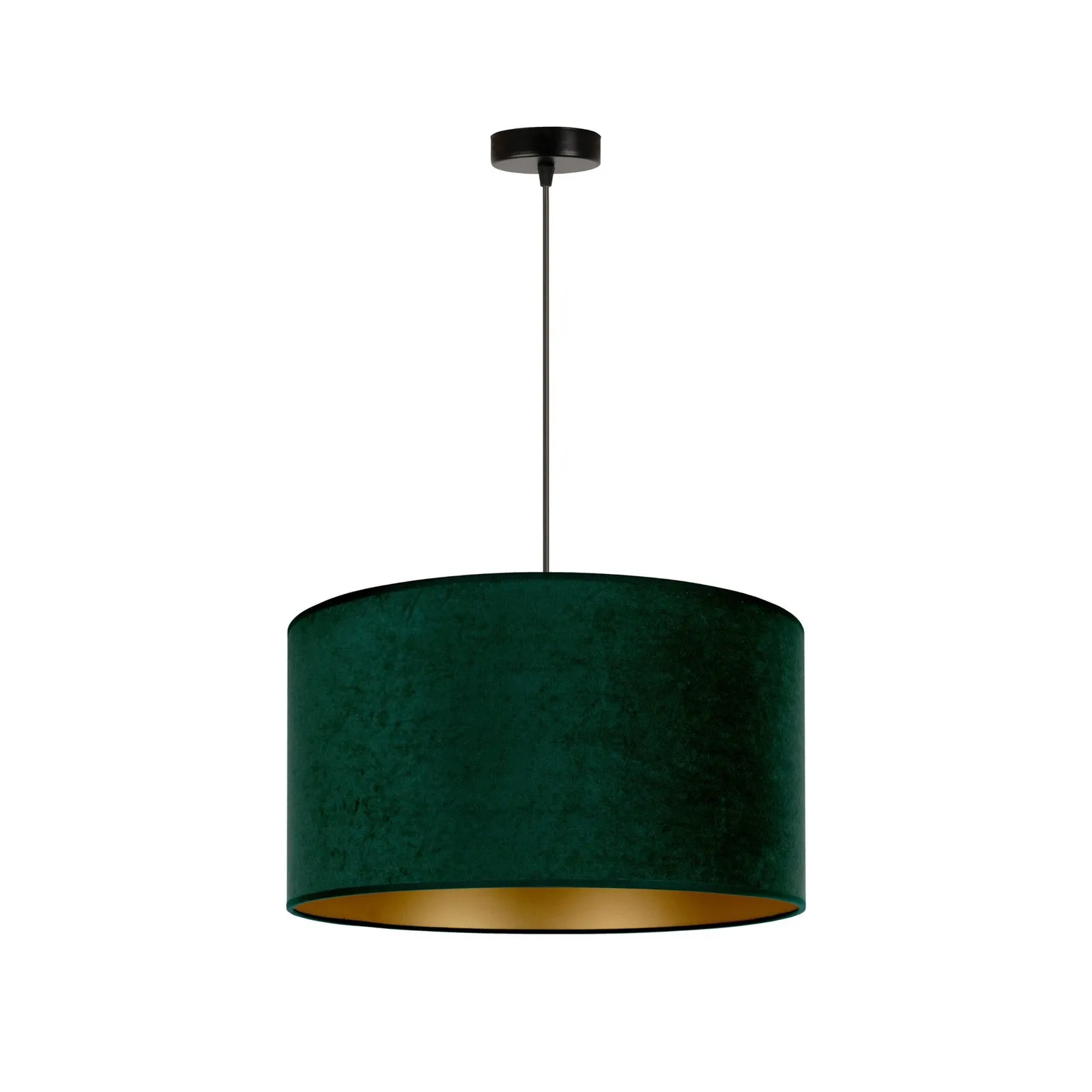 Sospensione Golden Roller Ø 40 cm verde scuro/oro
