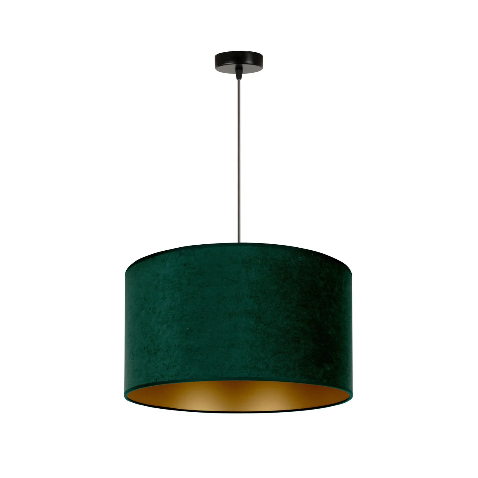 Sospensione Golden Roller Ø 40 cm verde scuro/oro