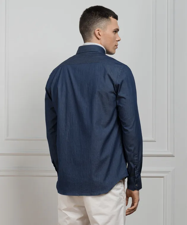 Stefano Ricci Camicia blu MC006733EX2100