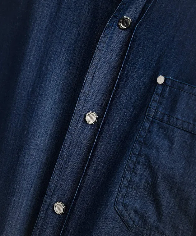 Stefano Ricci Camicia blu MC006733EX2100