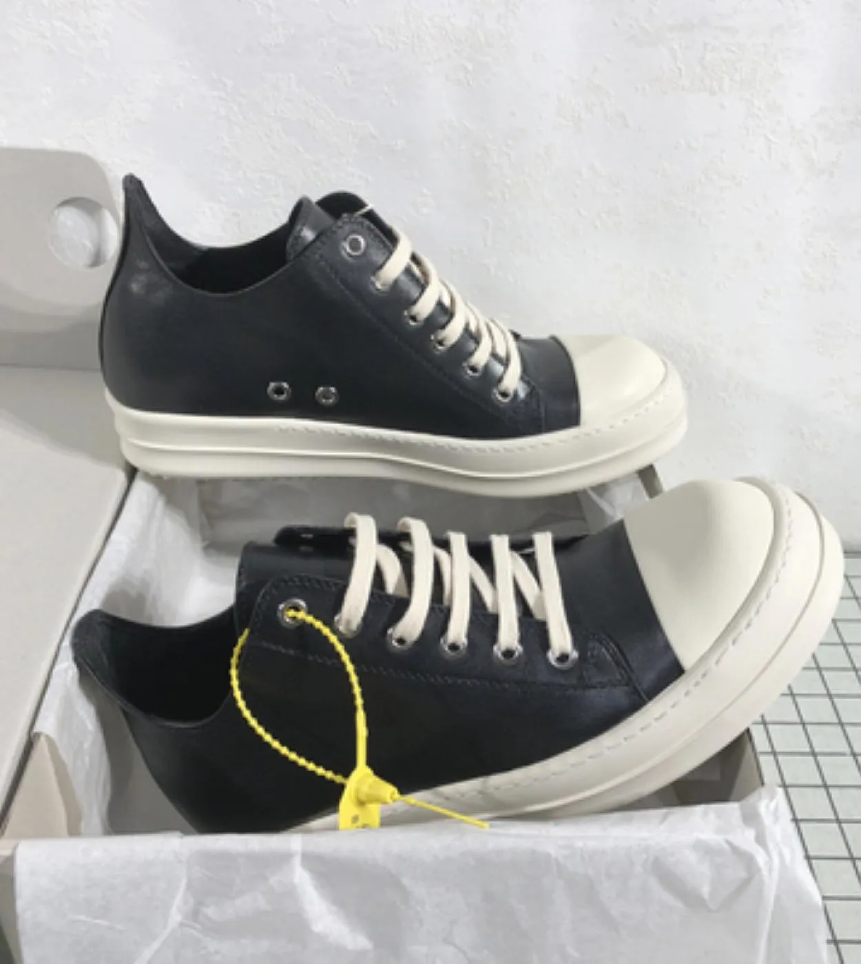 Stivali casual da uomo bassi alla caviglia Fondo spesso Scarpe da ginnastica moda uomo Piattaforma taglia grande 3846 Scarpe da