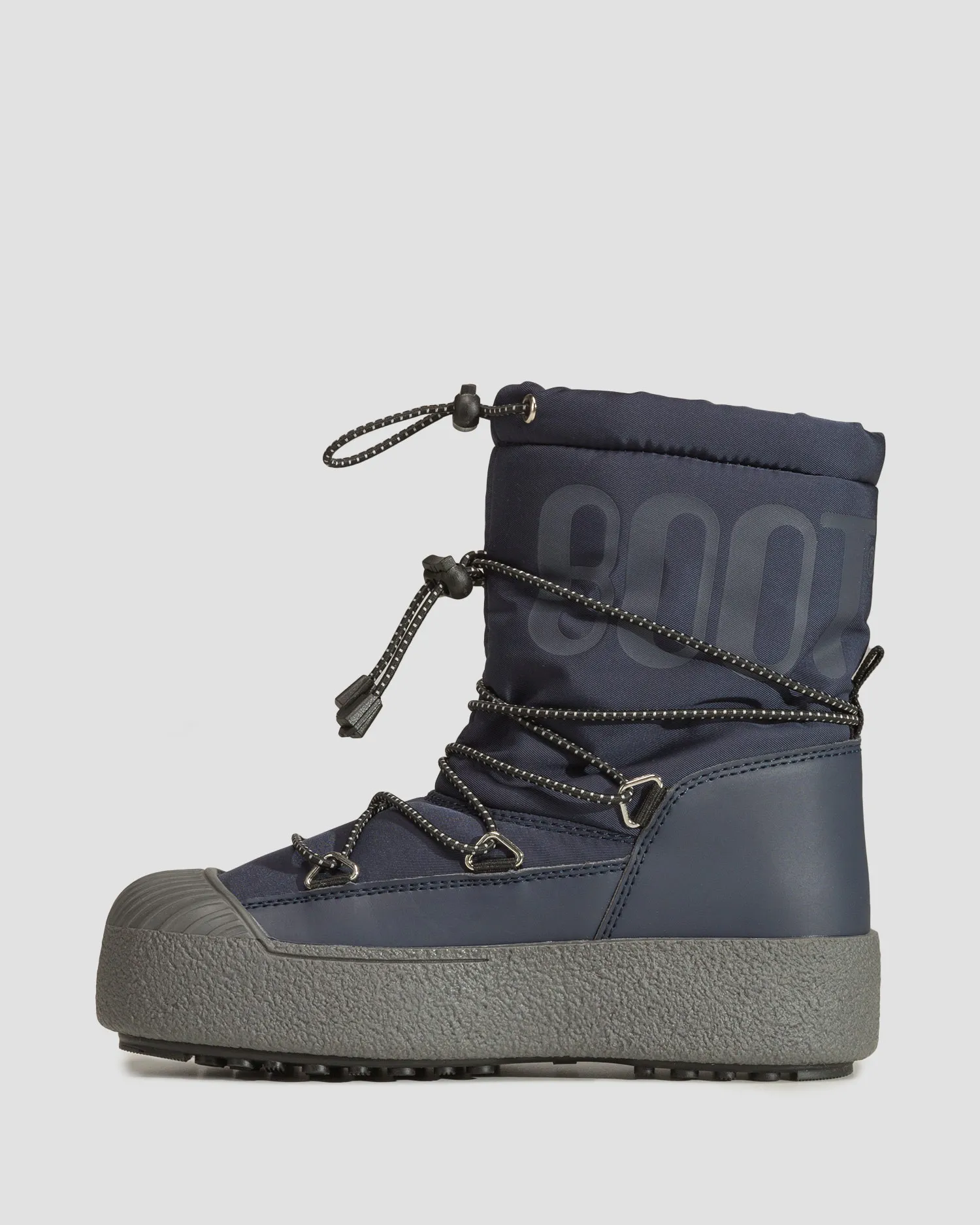 Stivali da neve da bambino Moon Boot Jtrack Polar Blu 34300500D-4