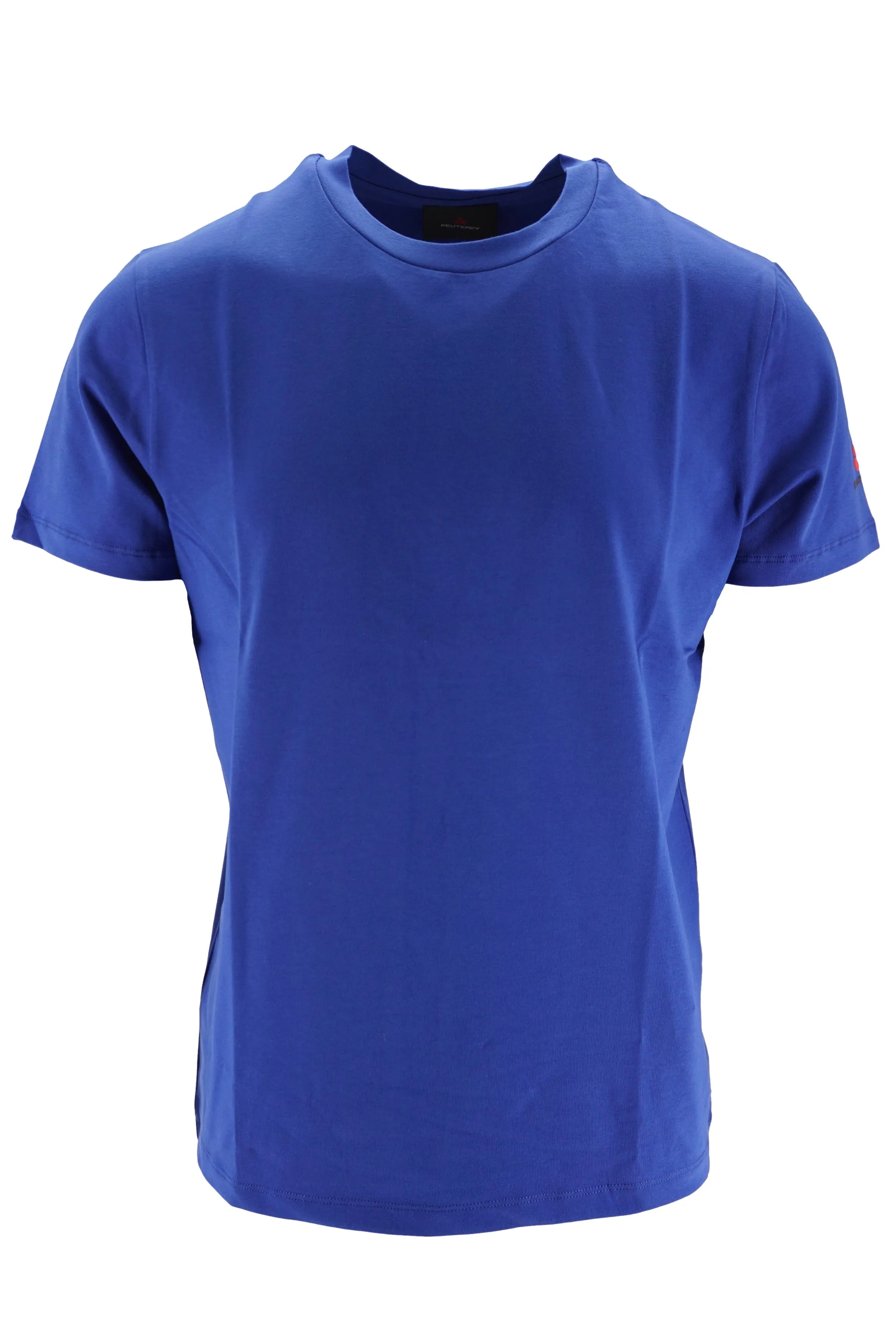 Stretch Cotton T-Shirt / Blue