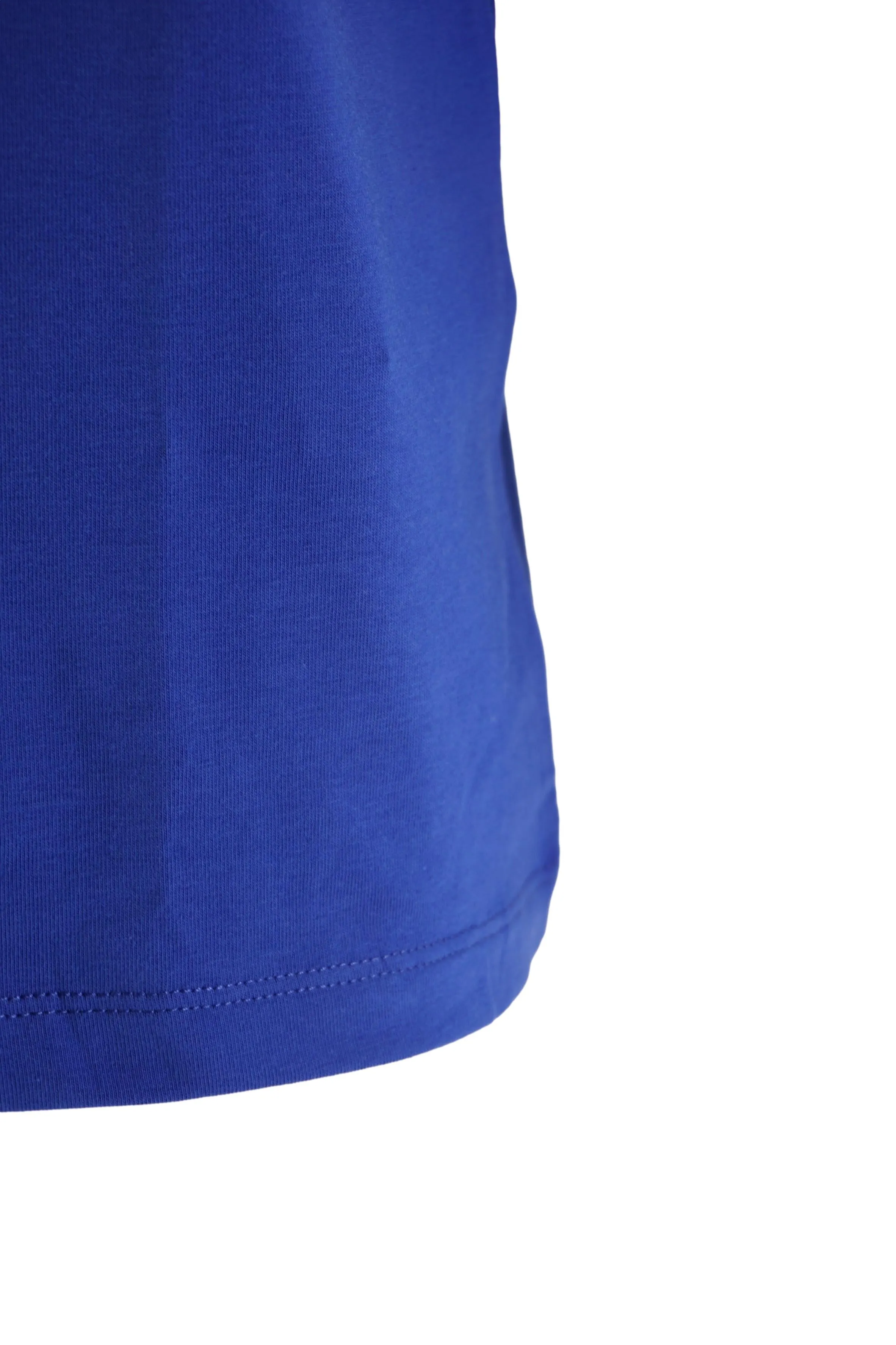 Stretch Cotton T-Shirt / Blue