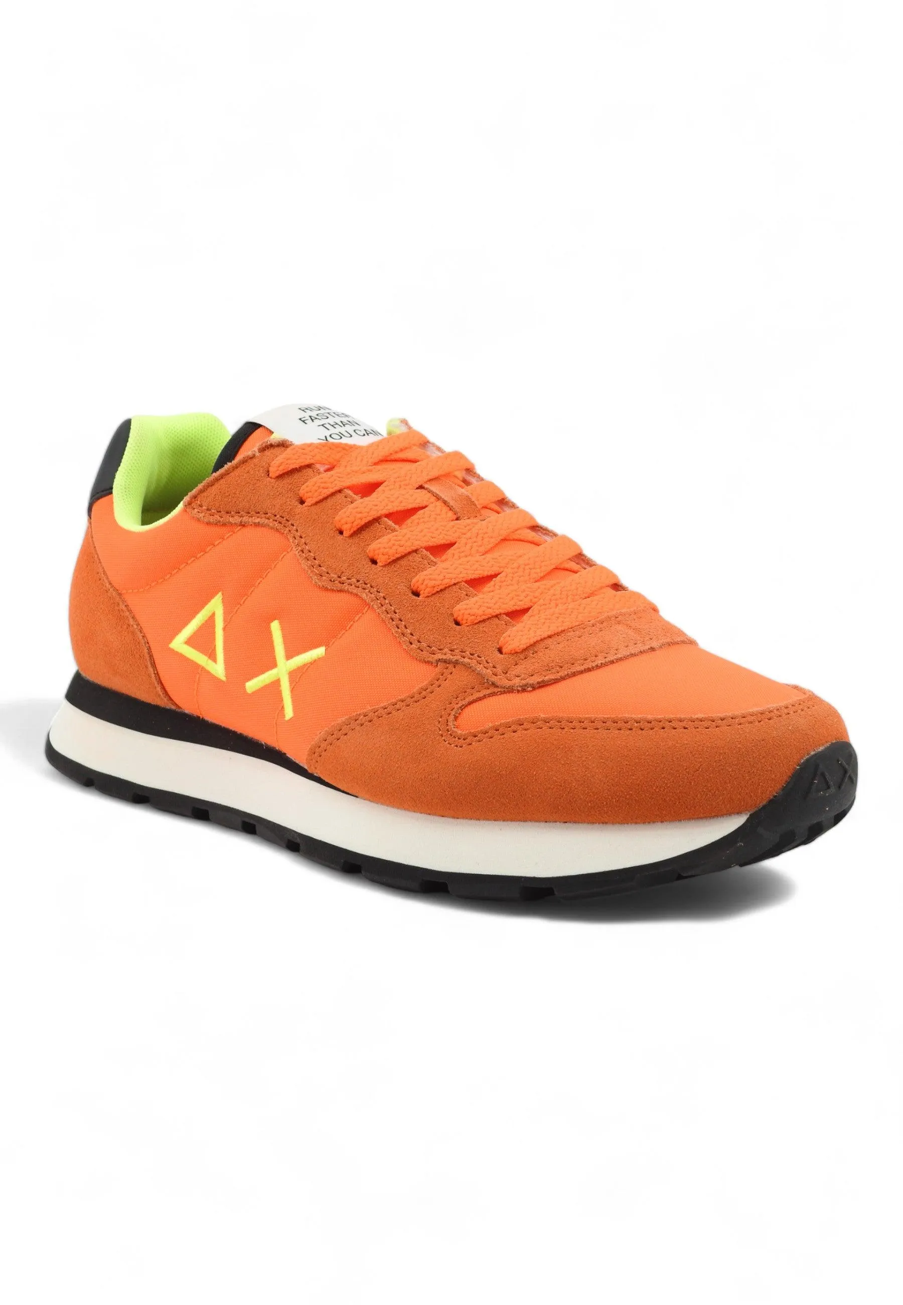 SUN68 Tom Solid Sneaker Uomo Arancio Fluo Z34101