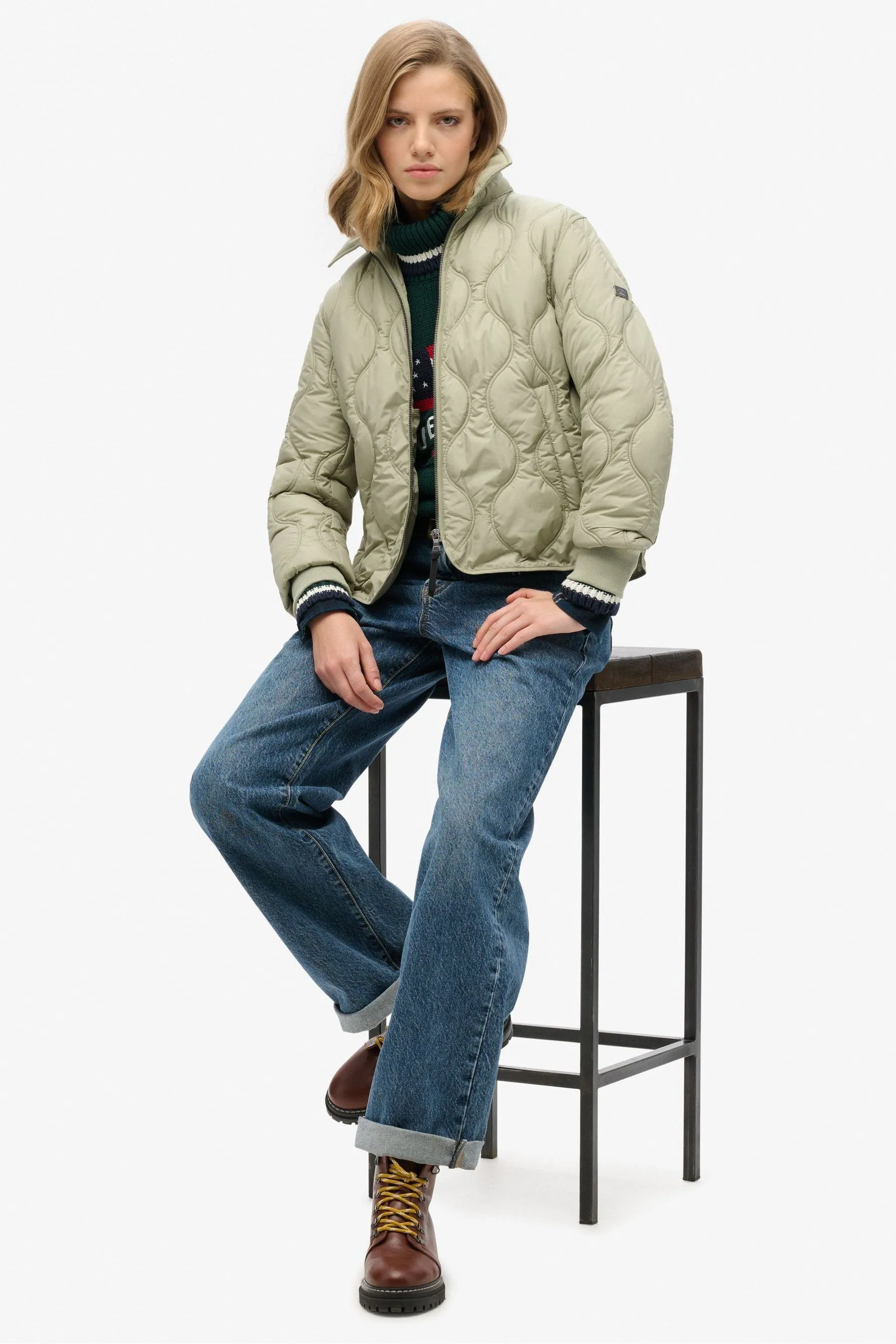 Superdry Studios - Giacca con fodera Corto