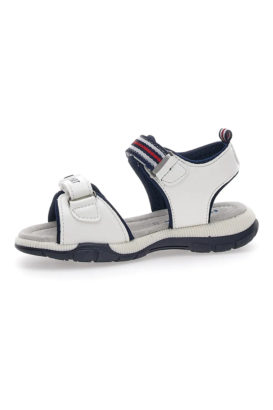   SUPERGA Sandali Bianchi Con Strappi in Velcro Superga 63278