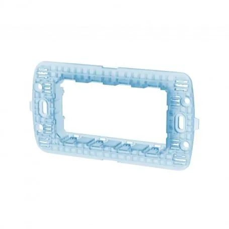 Supporto 4 moduli compatibile Bticino Living Light 