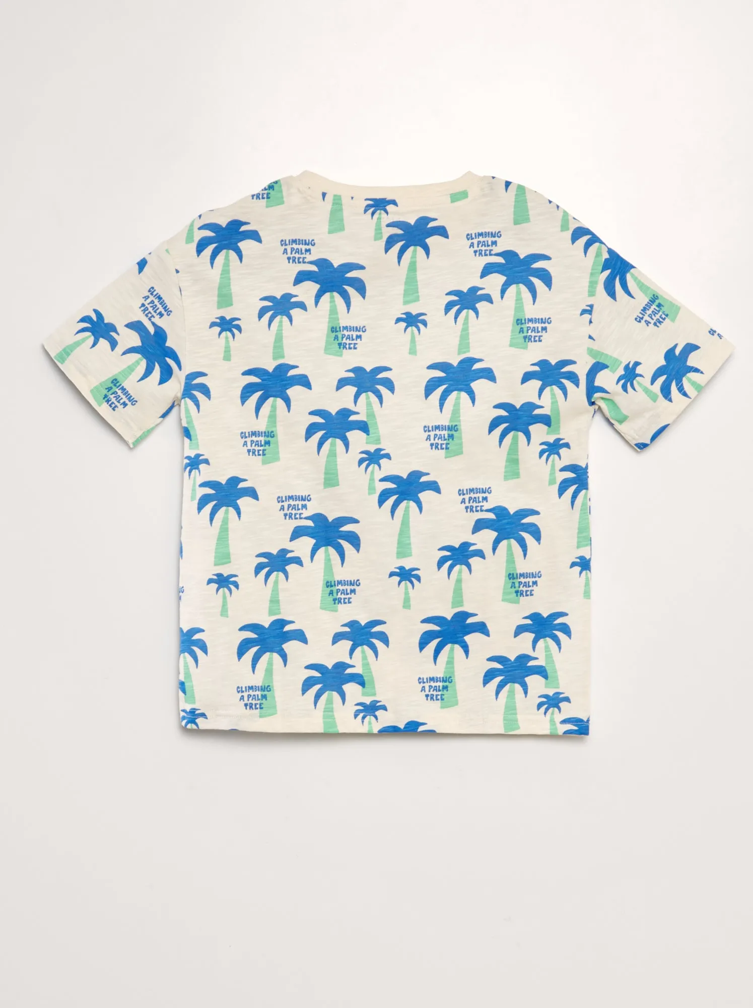 T-shirt con collo serafino - BIANCO