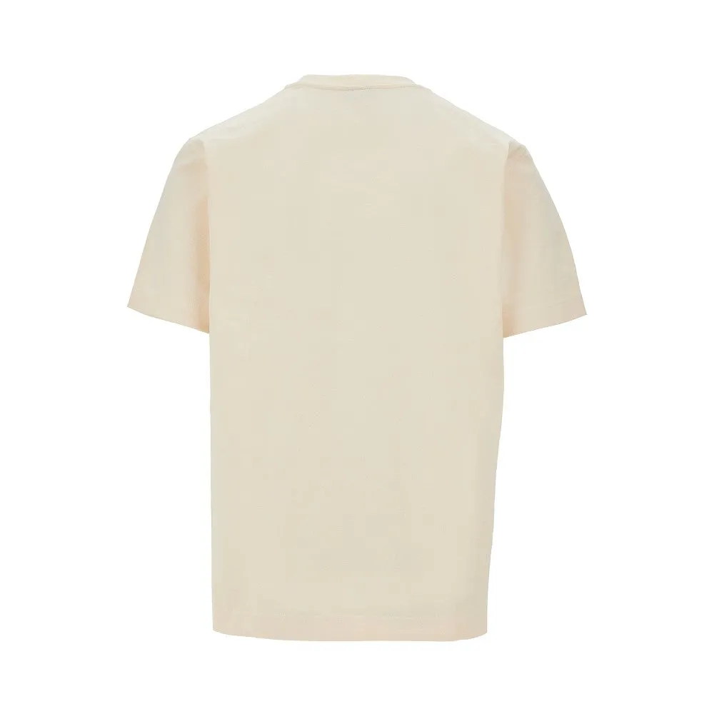 T-shirt con nastro logato