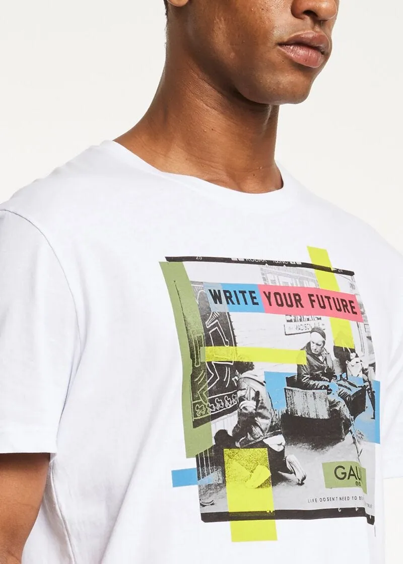 T-shirt con stampa fotografica
