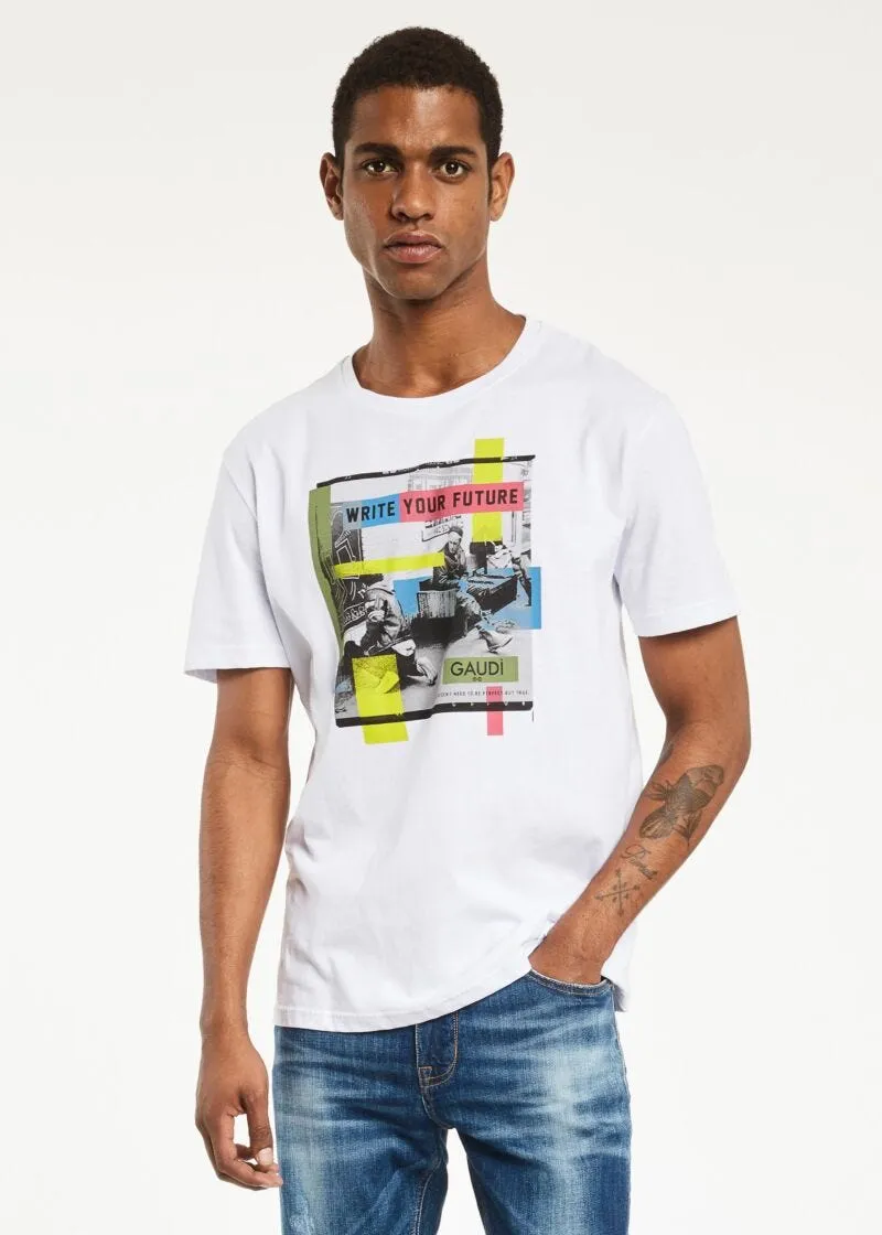T-shirt con stampa fotografica